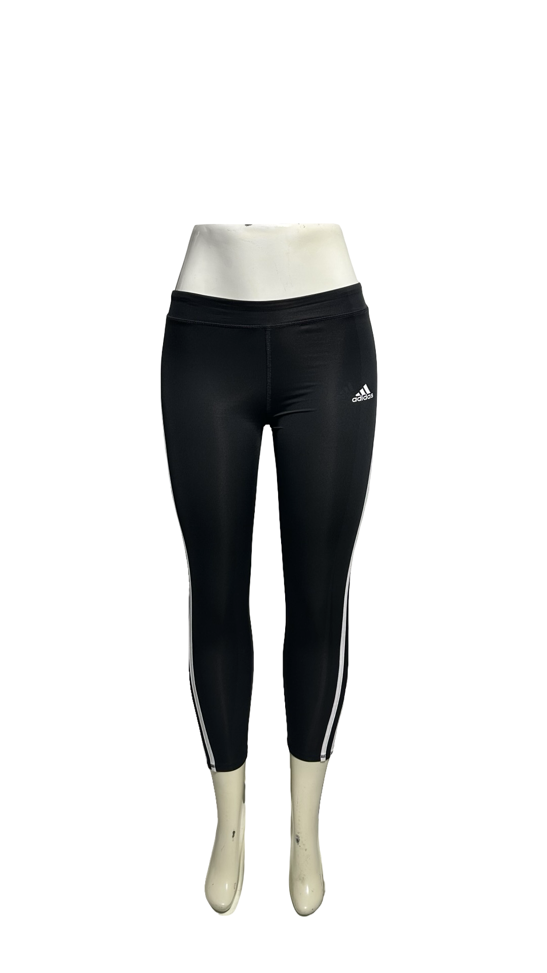 Adidas Women’s Tights black white 3 stripes