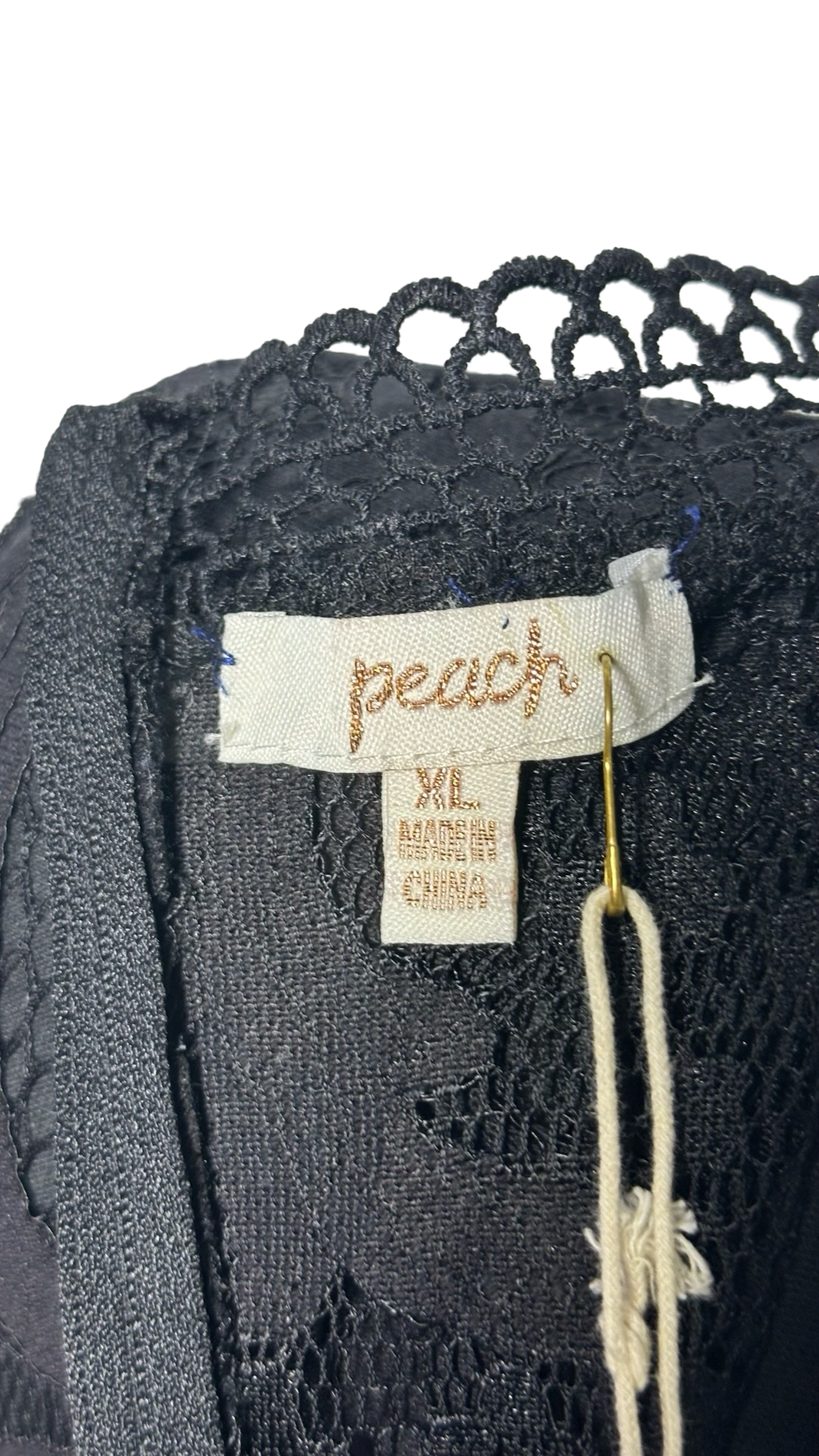 PEACH WOMENS TOP