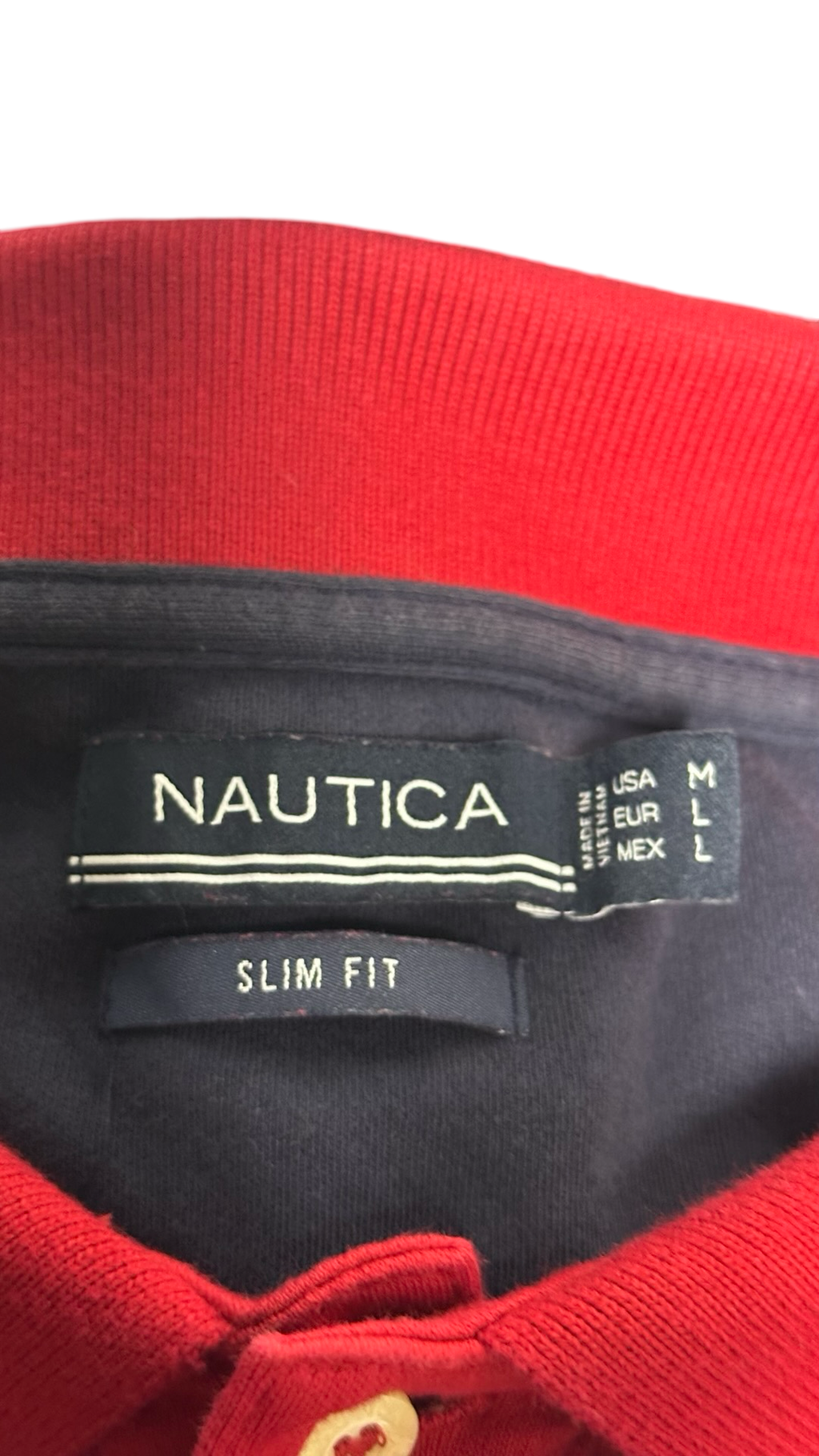 NAUTICA MENS POLO SLIM FIT
