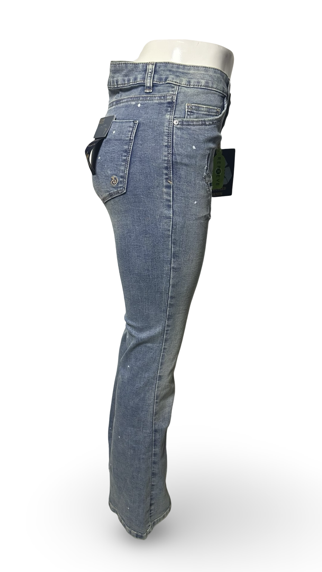 INDIGO REIN HIGH RISE FLARE JEANS