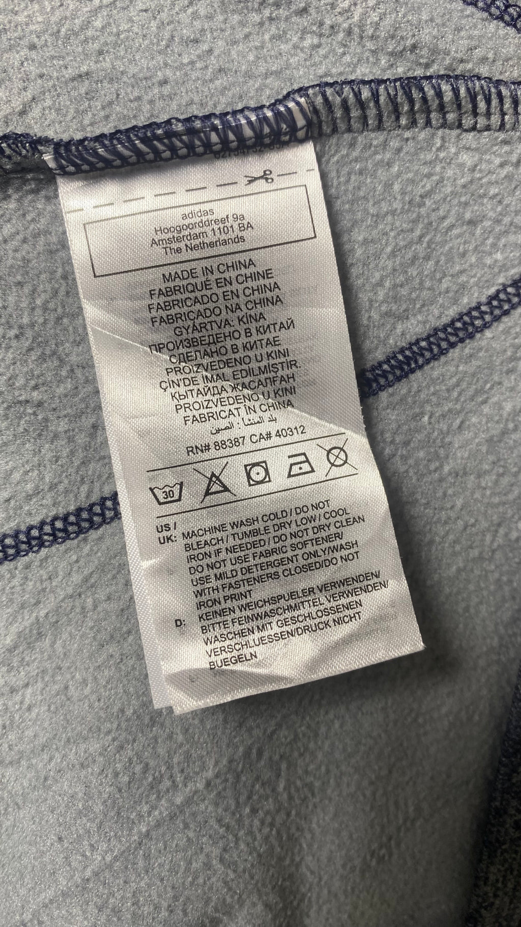 ADIDAS WOMENS 1/4 ZIP TACK TOP