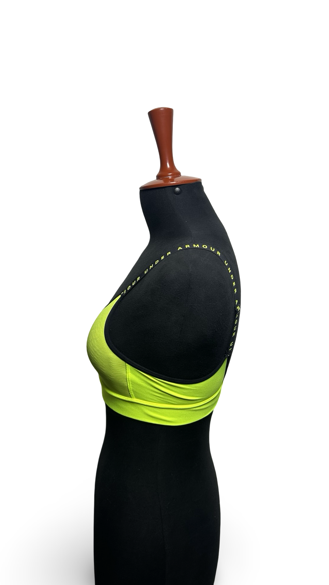 UNDER ARMOUR SPORTS BRA NEON GREEN