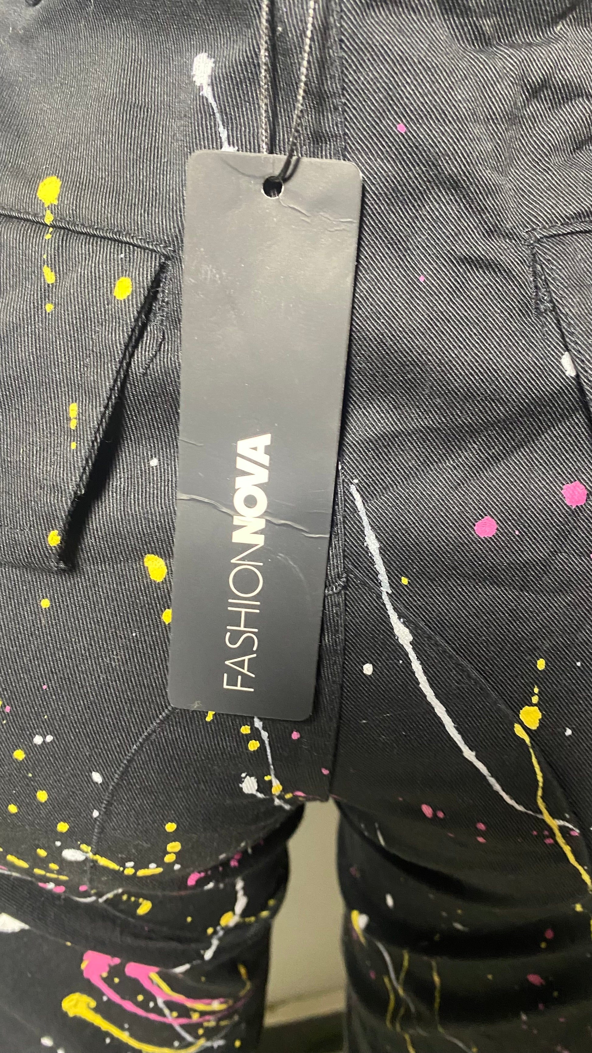 FASHION NOVA WOMENS CARGO JEANS