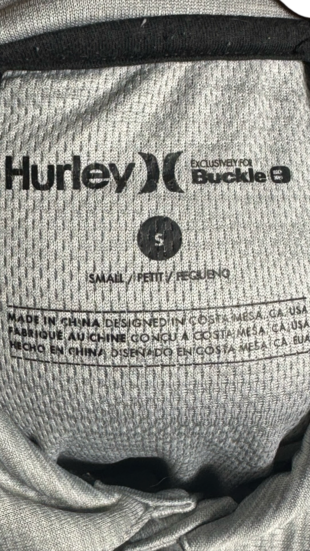 HURLEY MENS CLASSIC SLIM FIR GOLF POLO