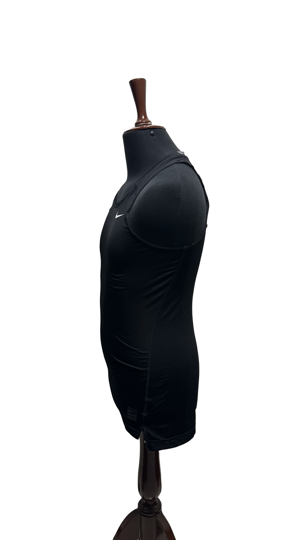 Nike Pro Men's Compression Tank Top Singlet Running Lifting Gym Fitness - Black