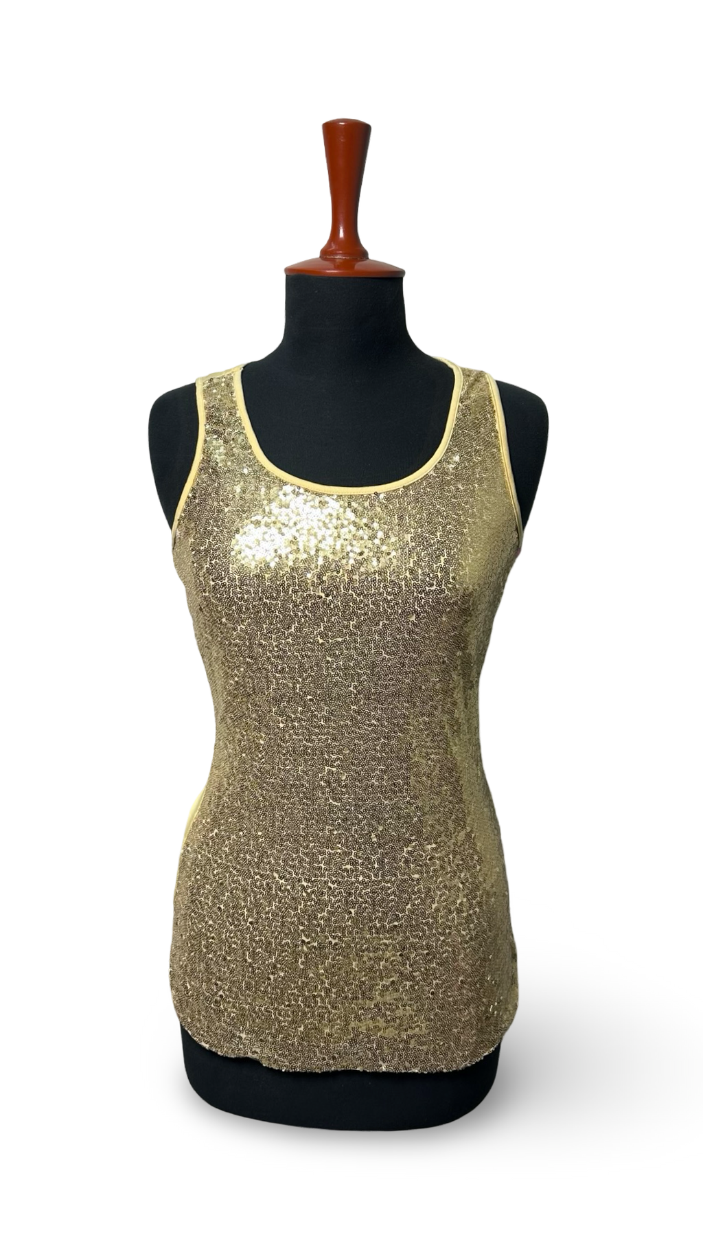 WOMENS GLITTER SLEEVELESS SEQUIN DRESS