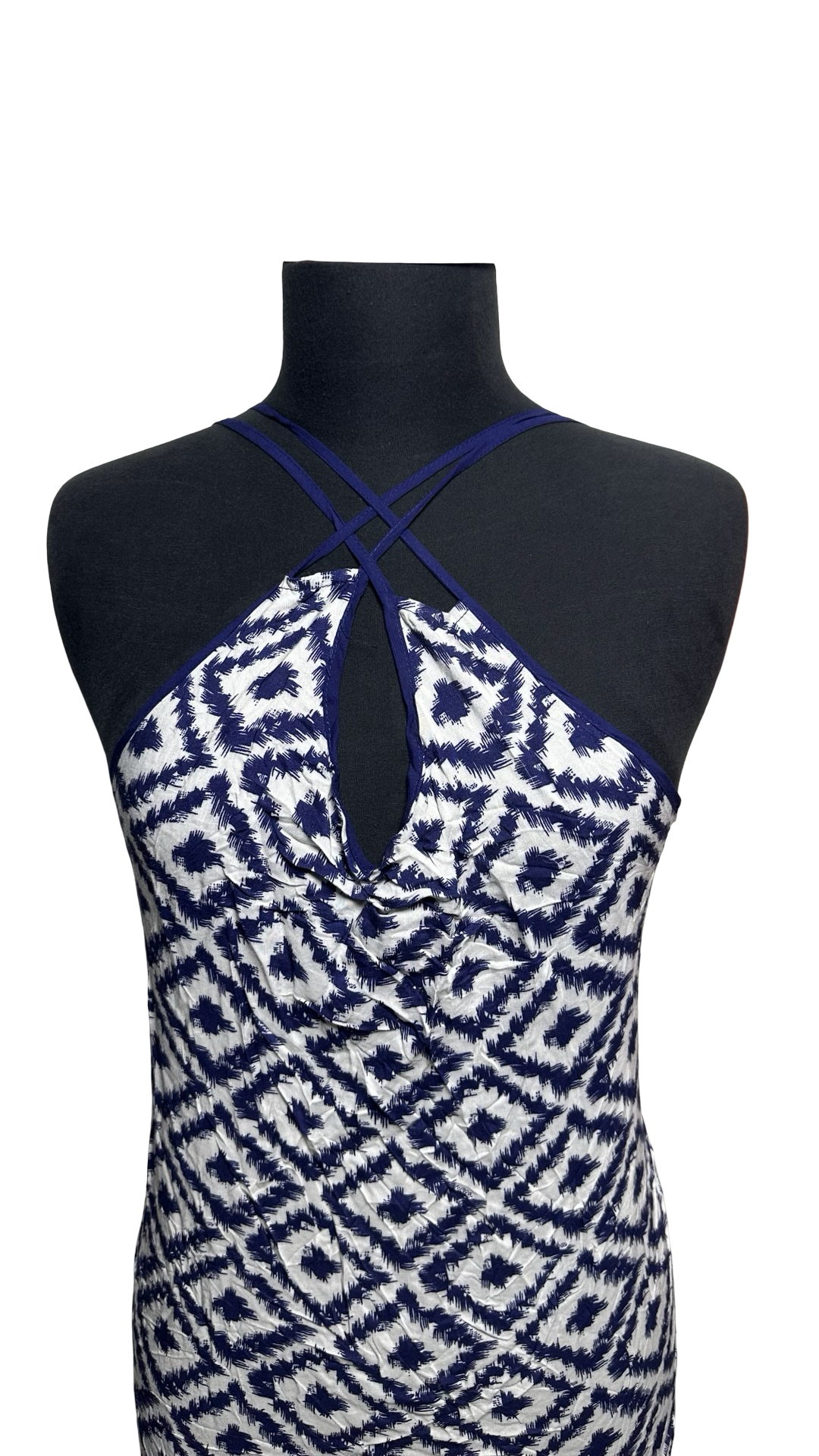 paper moon women’s Y2K sleeveless halter neck tank top
