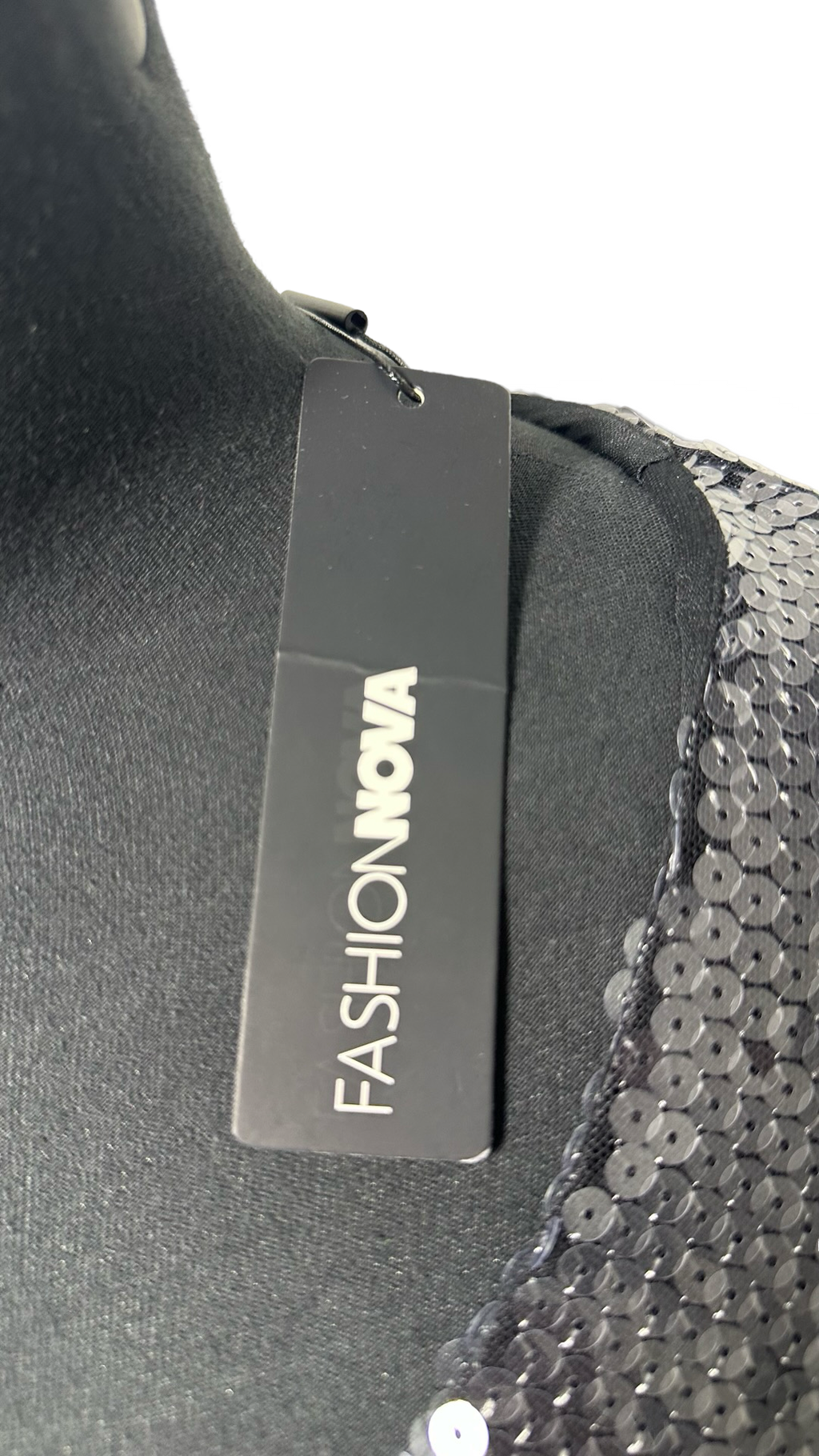 FASHION NOVA SEQUIN CROP TOP