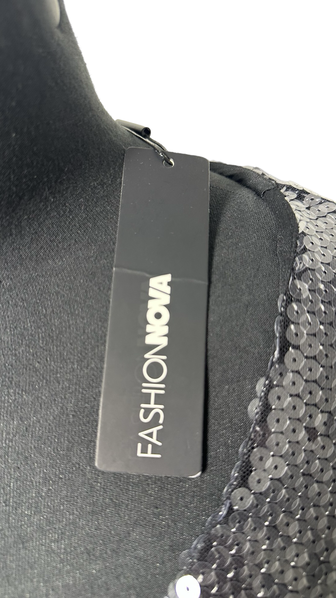 FASHION NOVA SEQUIN CROP TOP
