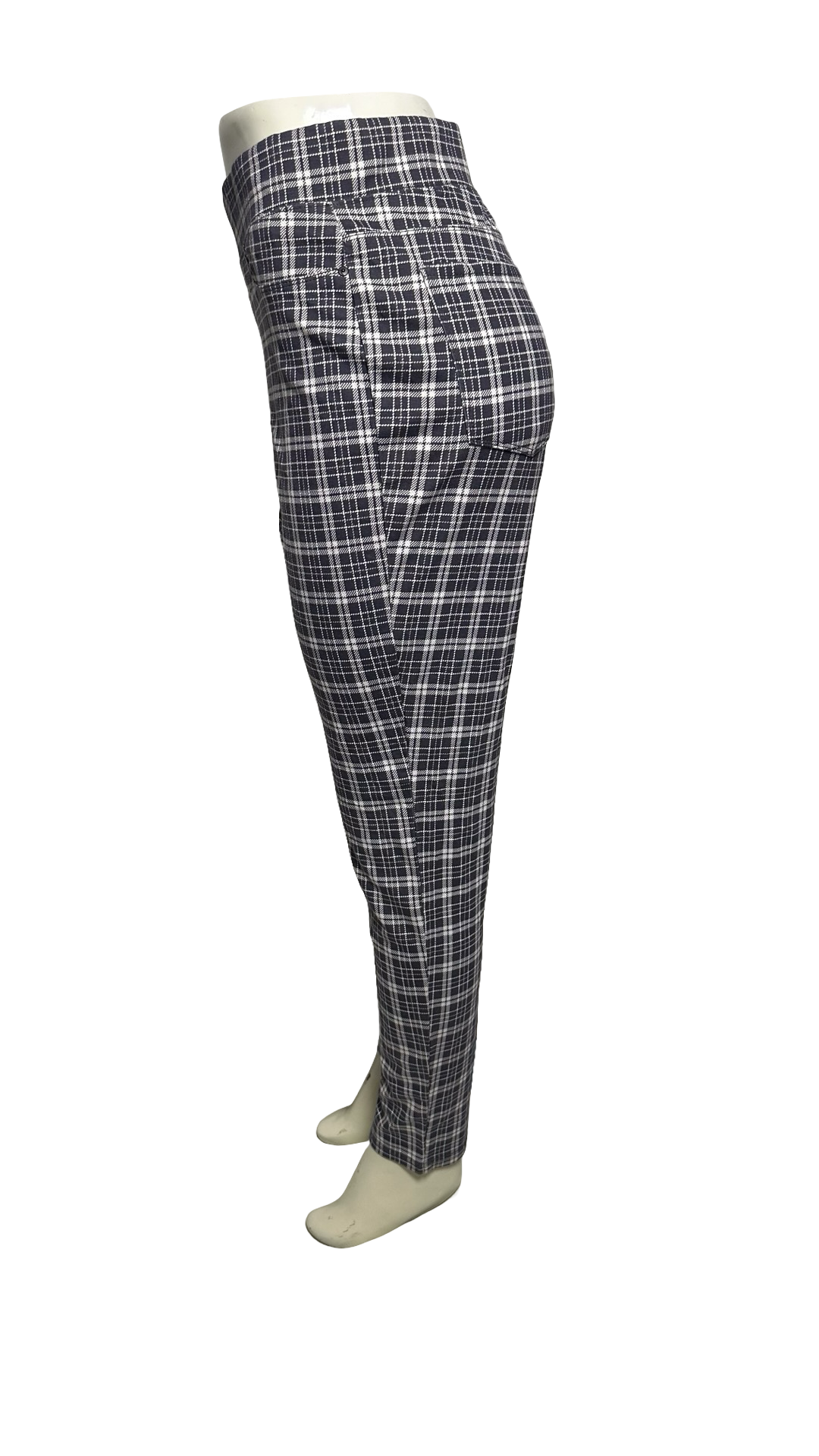 Seven Women’s checkered pant grey xl size new with tags