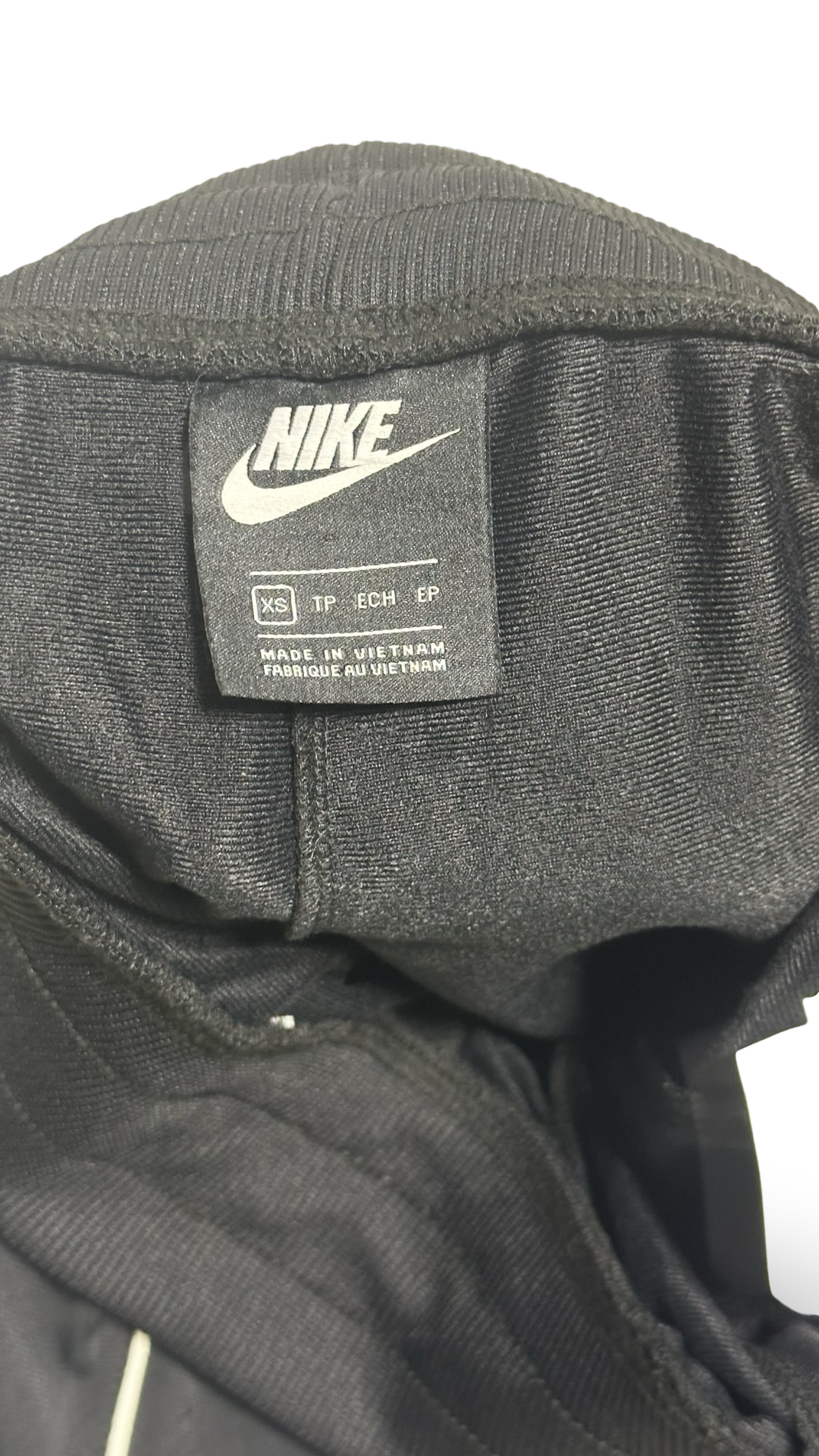Nike Sportwear Heritage Track Pant Womens Black White Xs