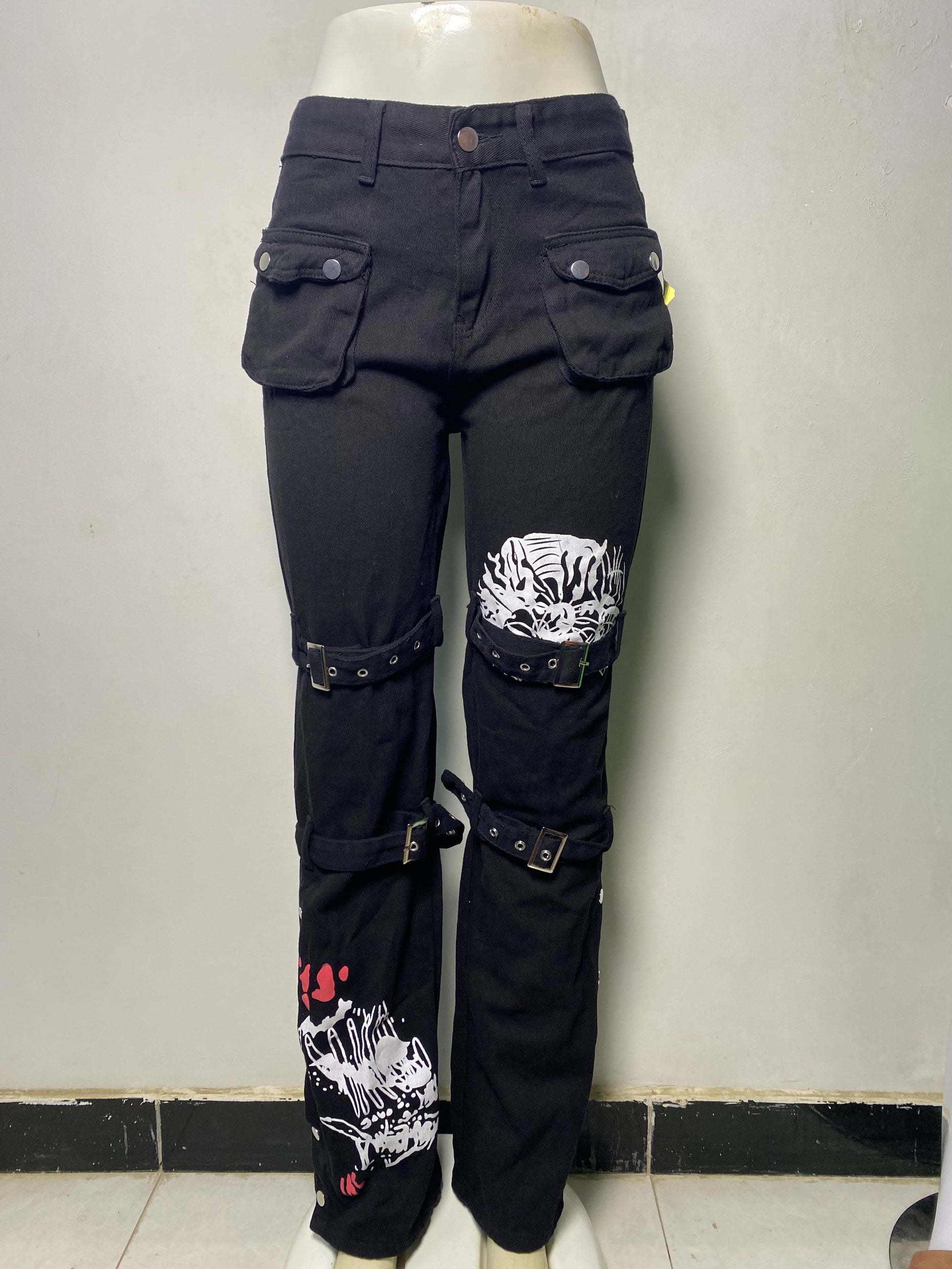 WOMENS GOTHIC CRAZY JEANS