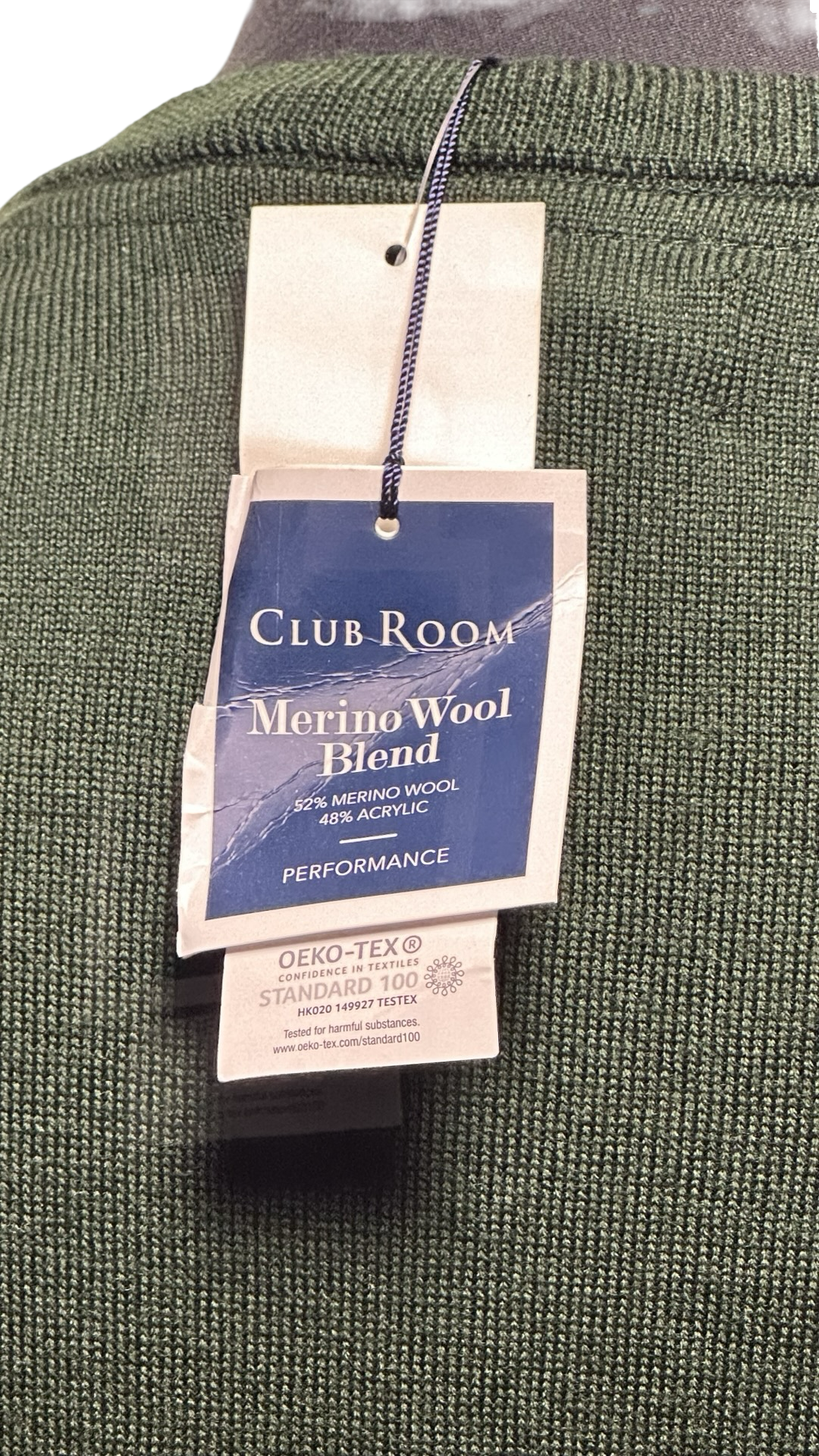 Club Room Mens Pullover Sweater