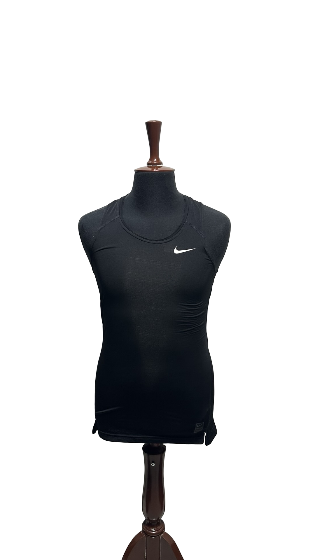 Nike Pro Men's Compression Tank Top Singlet Running Lifting Gym Fitness - Black