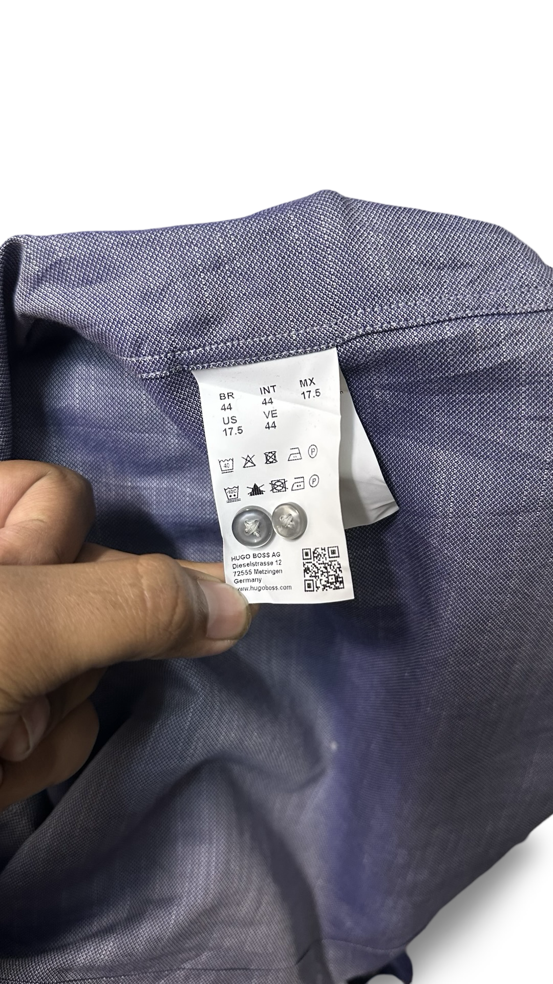 HUGO BOSS MENS SHIRT SLIM FIT