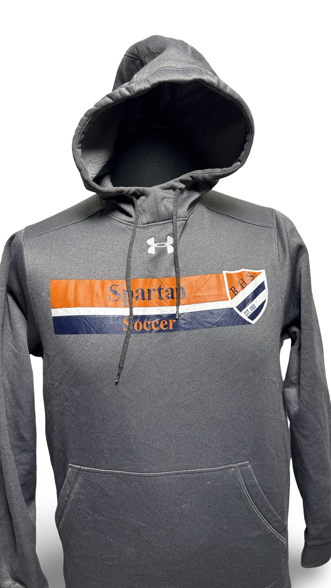 Under armour Spartan grey pullover hoodie for men’s