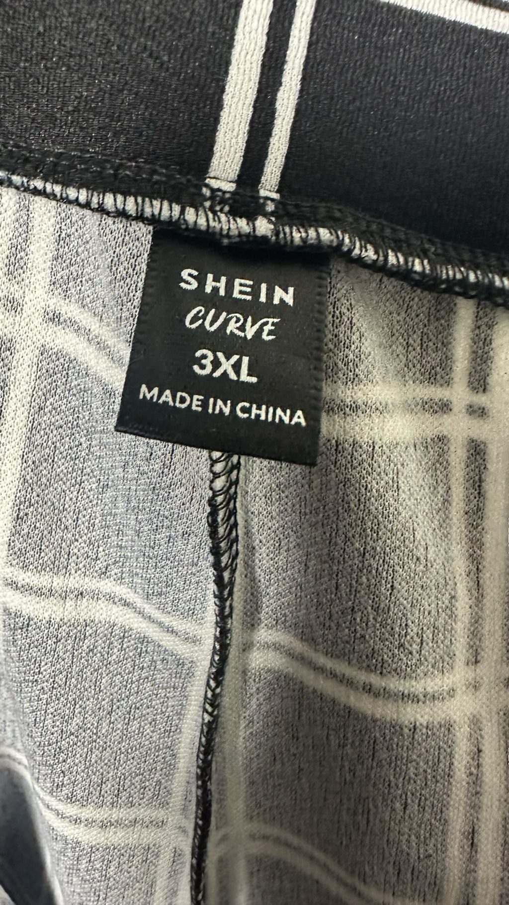 SHIEN WOMENS CHECK PANT
