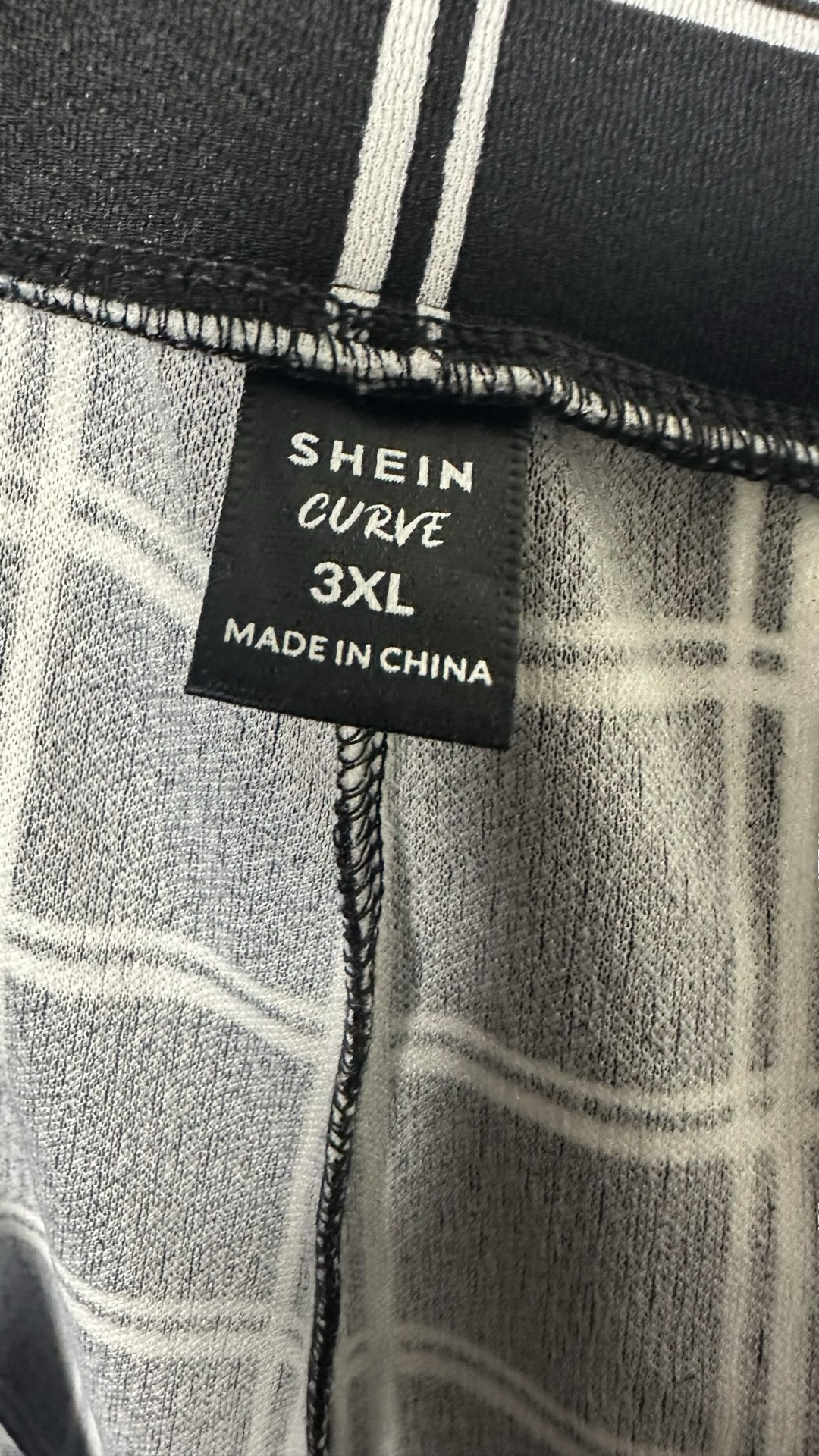 SHIEN WOMENS CHECK PANT