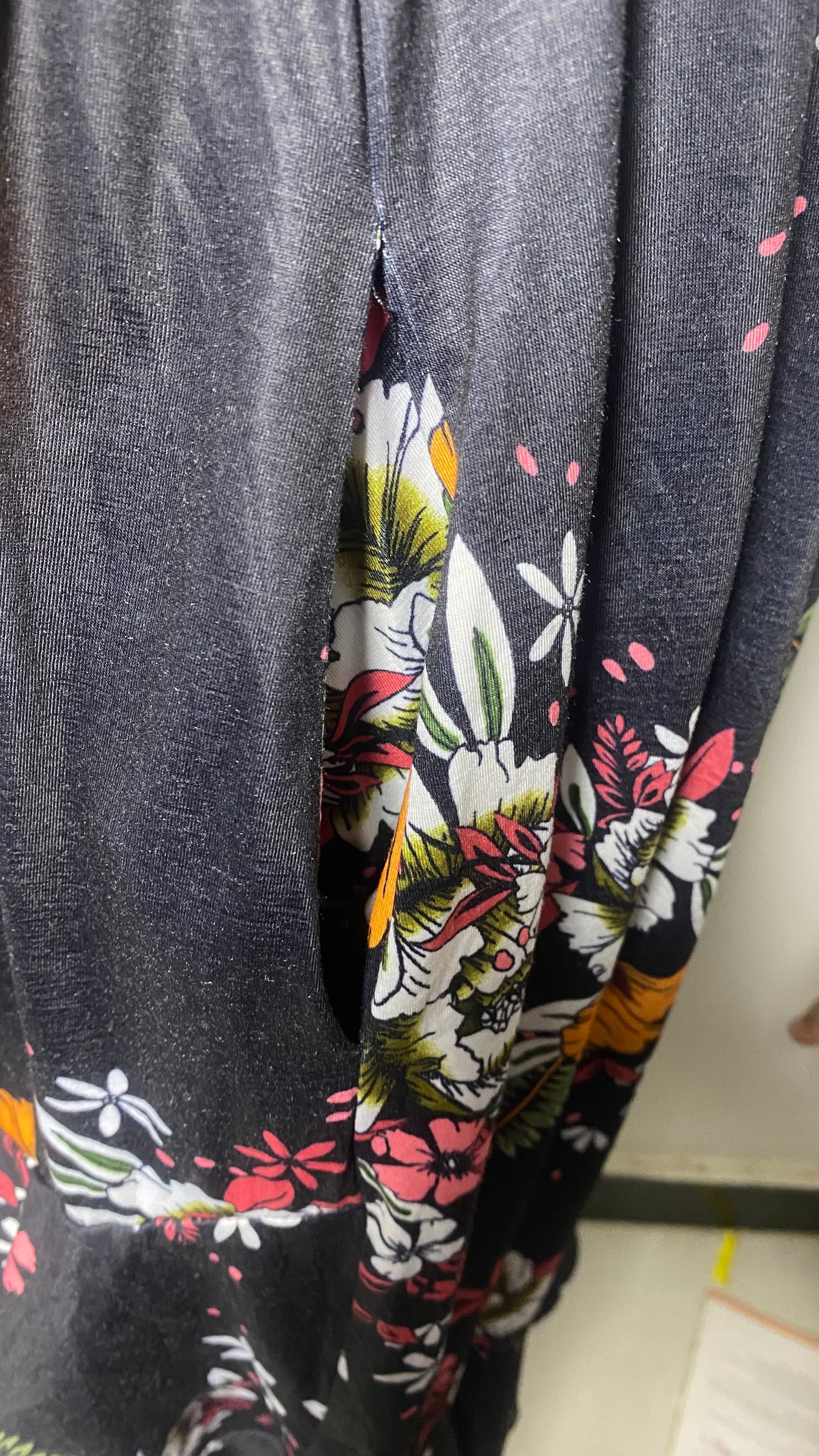 IHOT WOMENS FLORAL FLARED DRESS