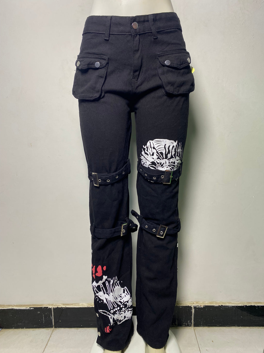 WOMENS GOTHIC CRAZY JEANS