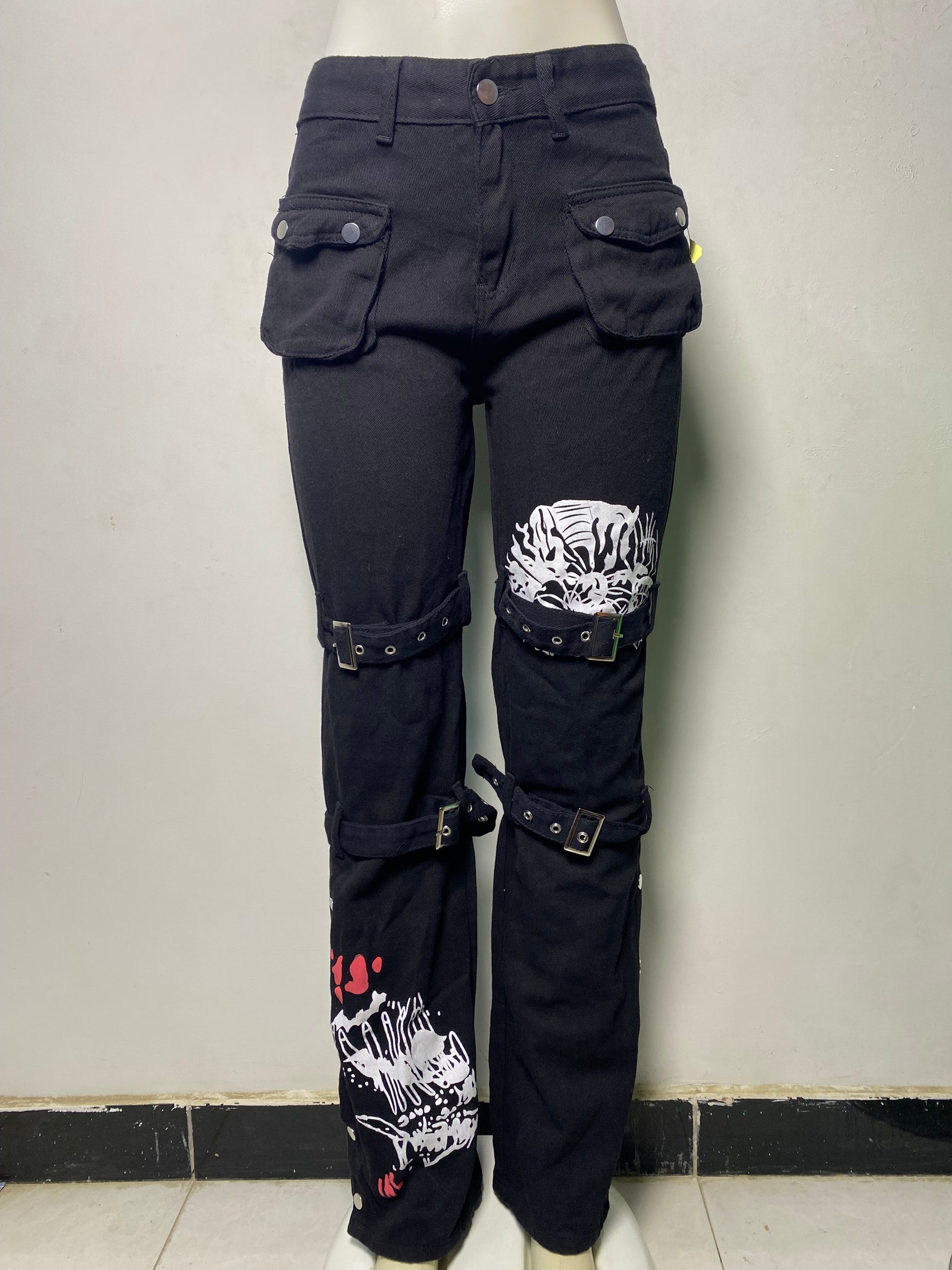 WOMENS GOTHIC CRAZY JEANS