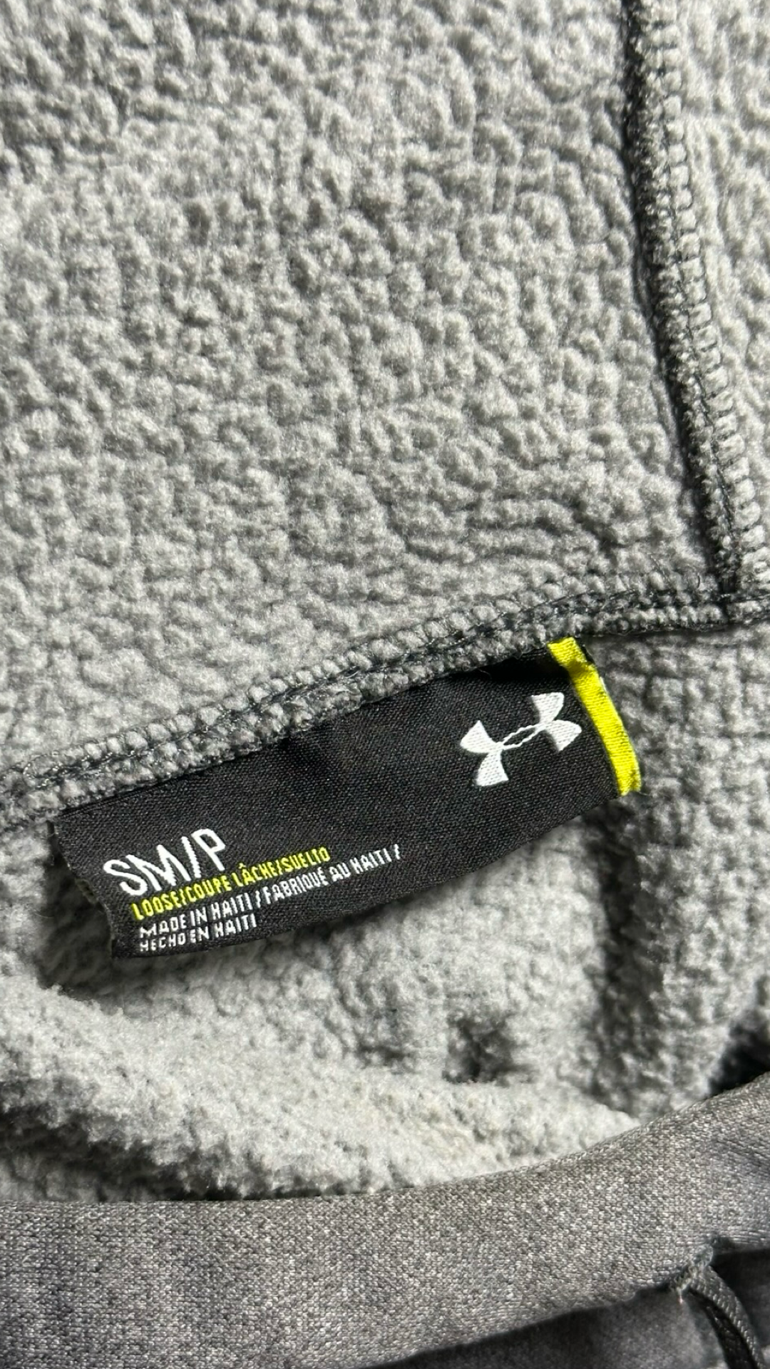 Under armour Spartan grey pullover hoodie for men’s