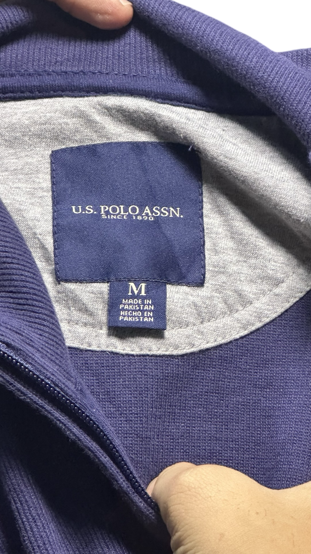 Us Polo Assn 1/4 Quarter Zip Mens