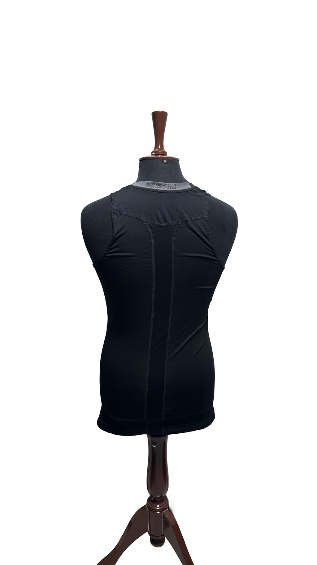 Nike Pro Men's Compression Tank Top Singlet Running Lifting Gym Fitness - Black