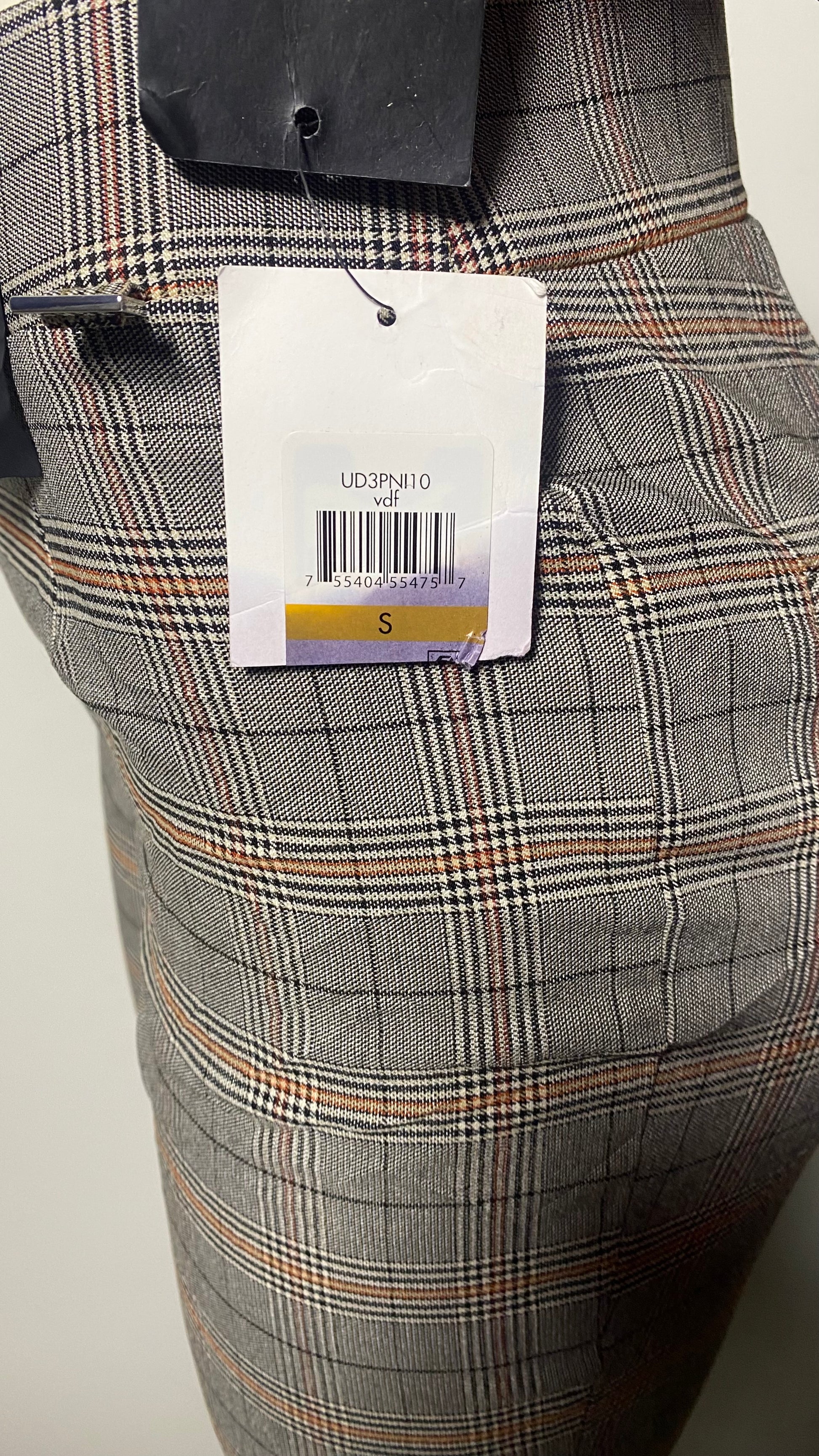 DKNY WOMENS CHECK PANT