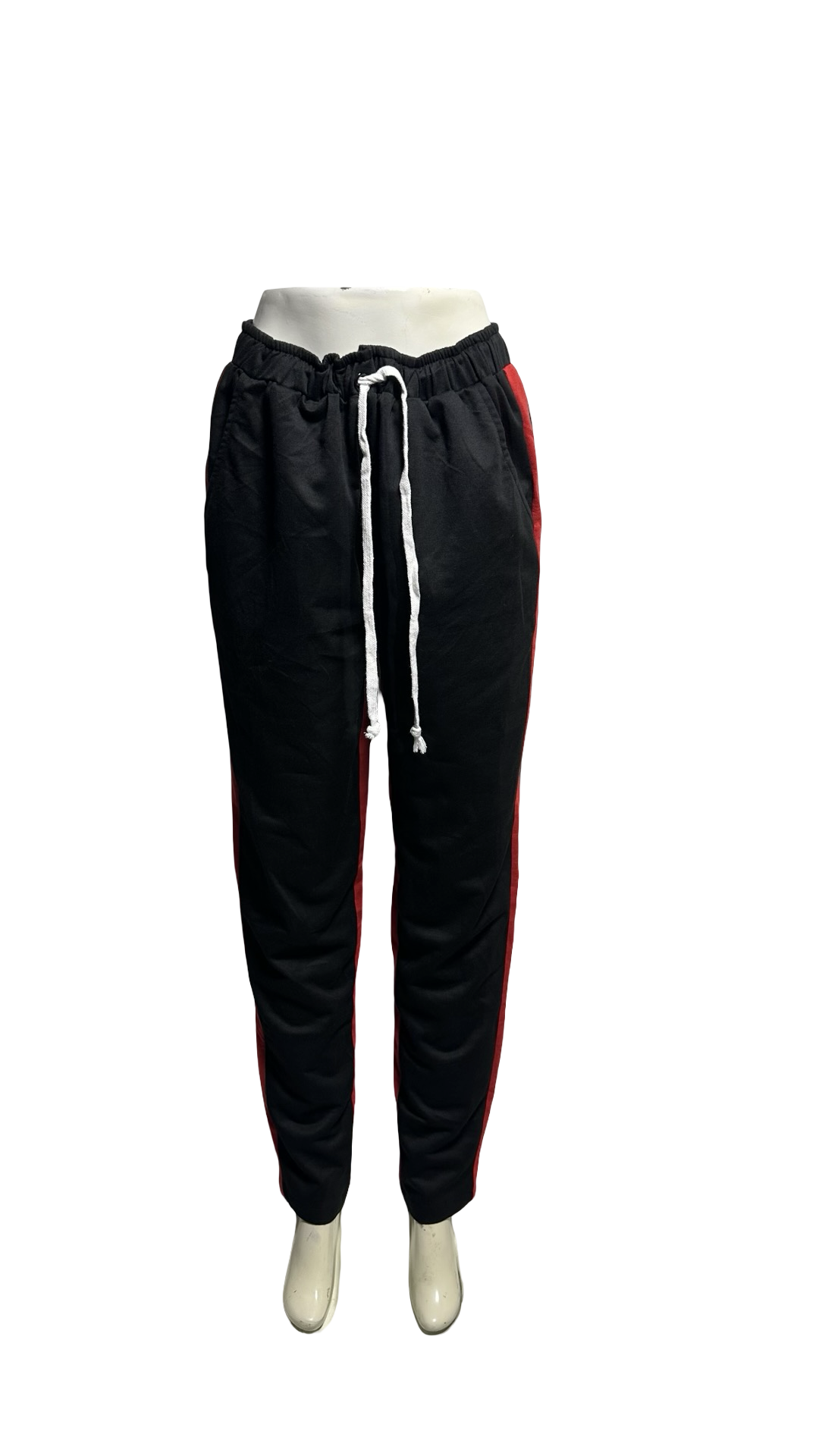 Shein Womens Sweatpants black and red colour