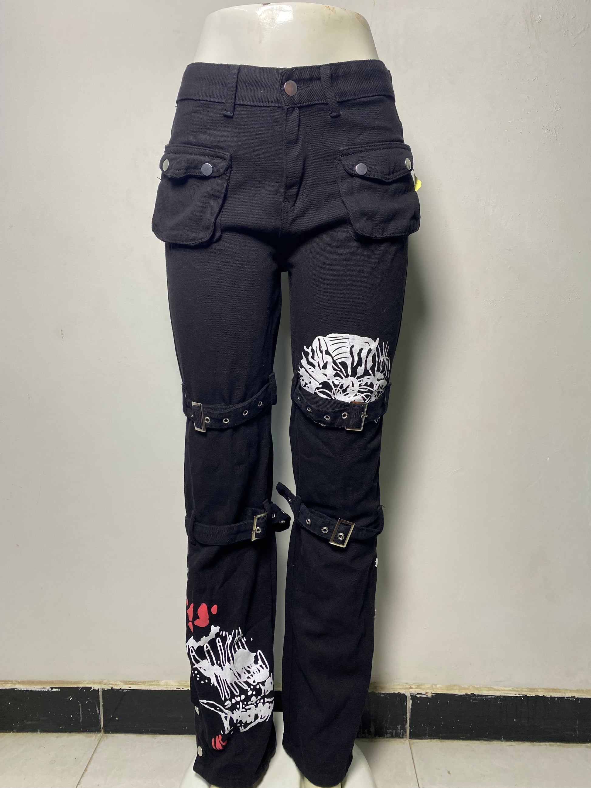 WOMENS GOTHIC CRAZY JEANS