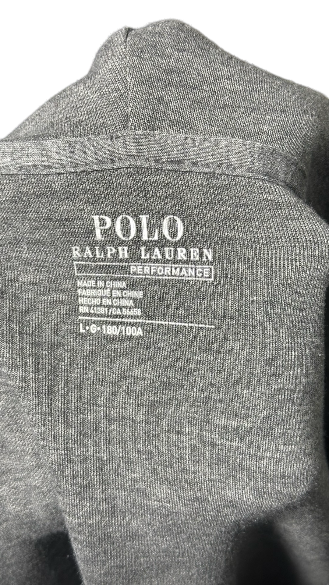 Men's Polo Ralph Lauren Double Knit Tech Fleece Hoodie Jacket