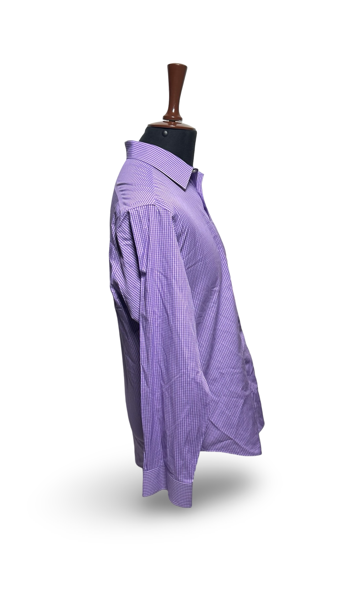 Calvin Klein Mens checkered Shirt light purple
