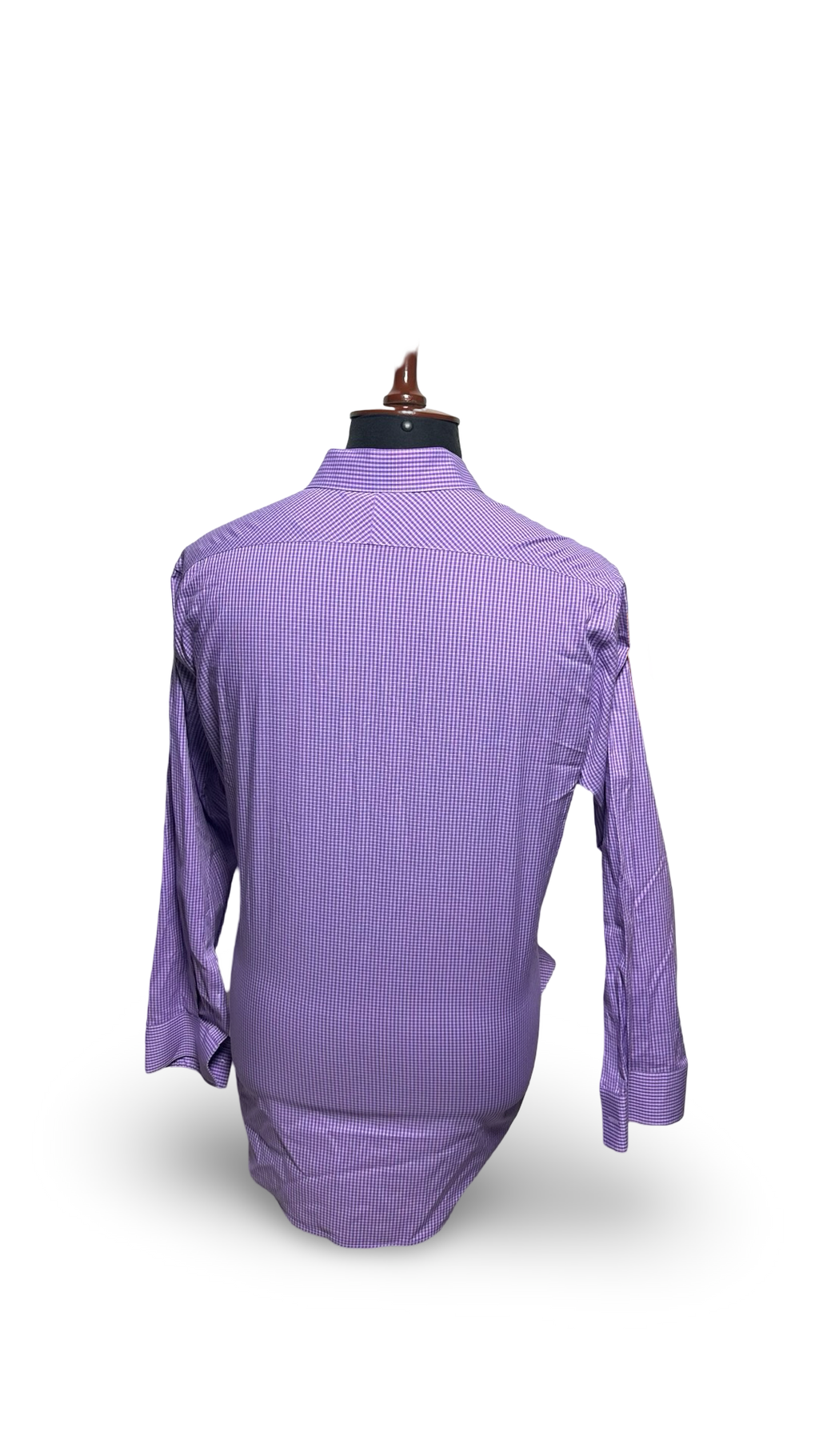 Calvin Klein Mens checkered Shirt light purple