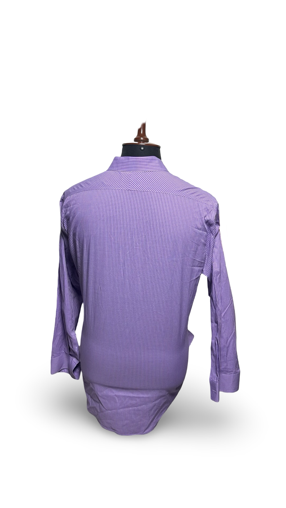 Calvin Klein Mens checkered Shirt light purple