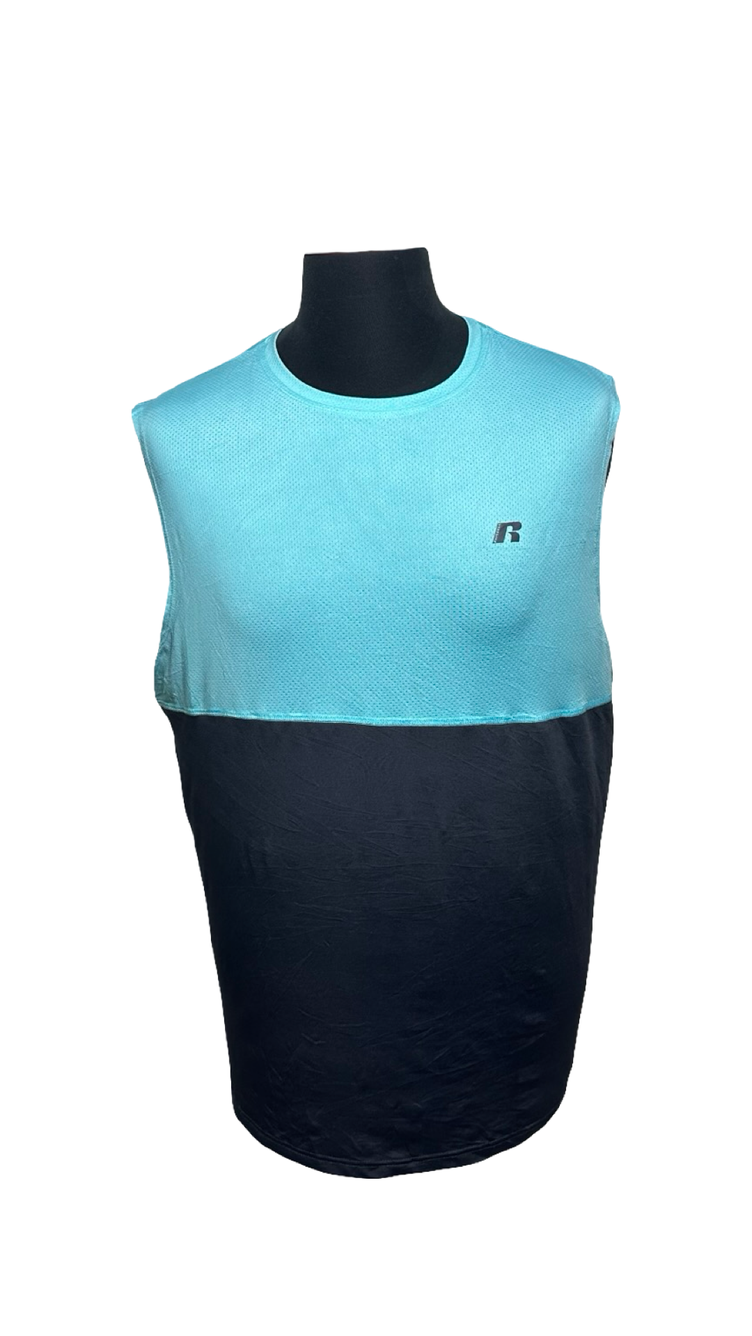 RUSSEL MENS ACTIVE WEAR SLEEVELESS TANK TOP LARGE