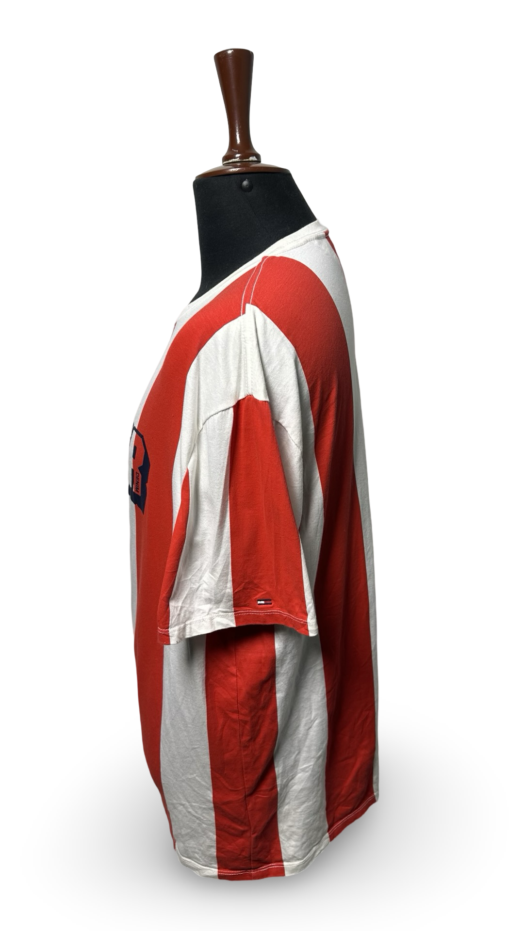 TOMMY HILFIGER VERTICAL STRIPES MENS T-SHIRT