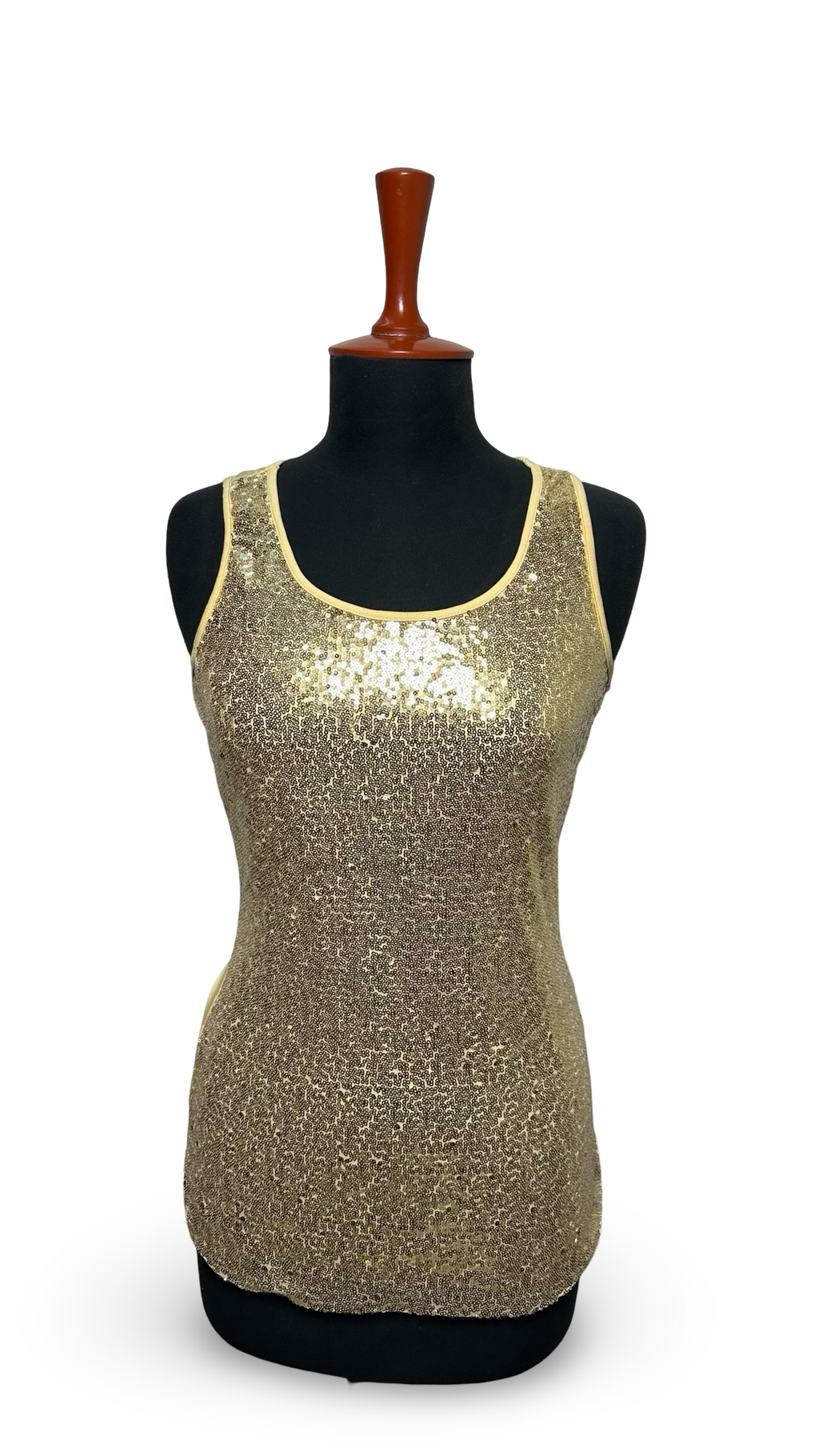WOMENS GLITTER SLEEVELESS SEQUIN DRESS