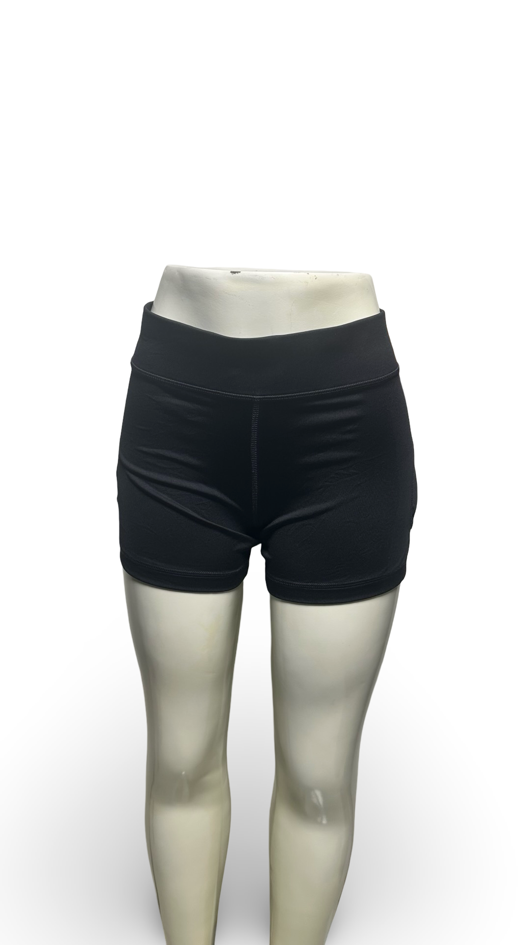 TEK Gear Women’s sports tennis short Mid-Rise black colour large size