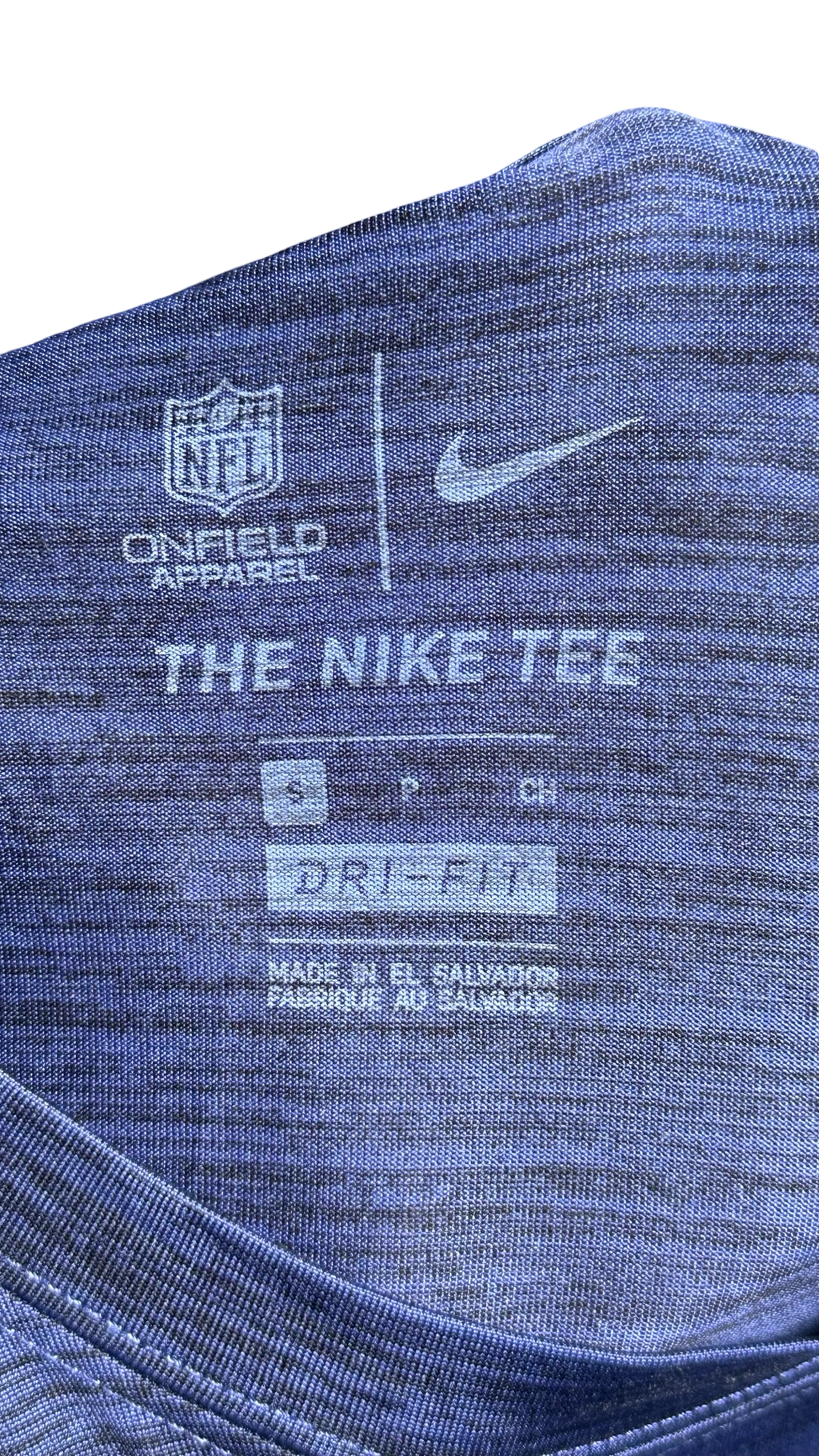 NIKE MENS NFL BEARS CLUB DRIFIT ON FIELD TEE