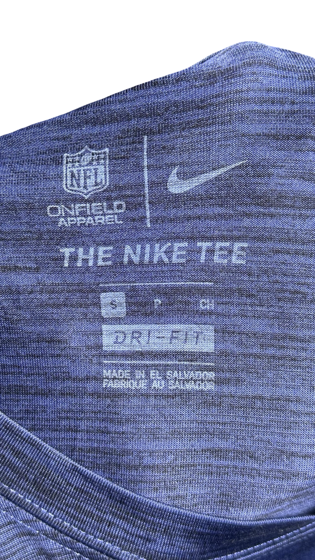 NIKE MENS NFL BEARS CLUB DRIFIT ON FIELD TEE