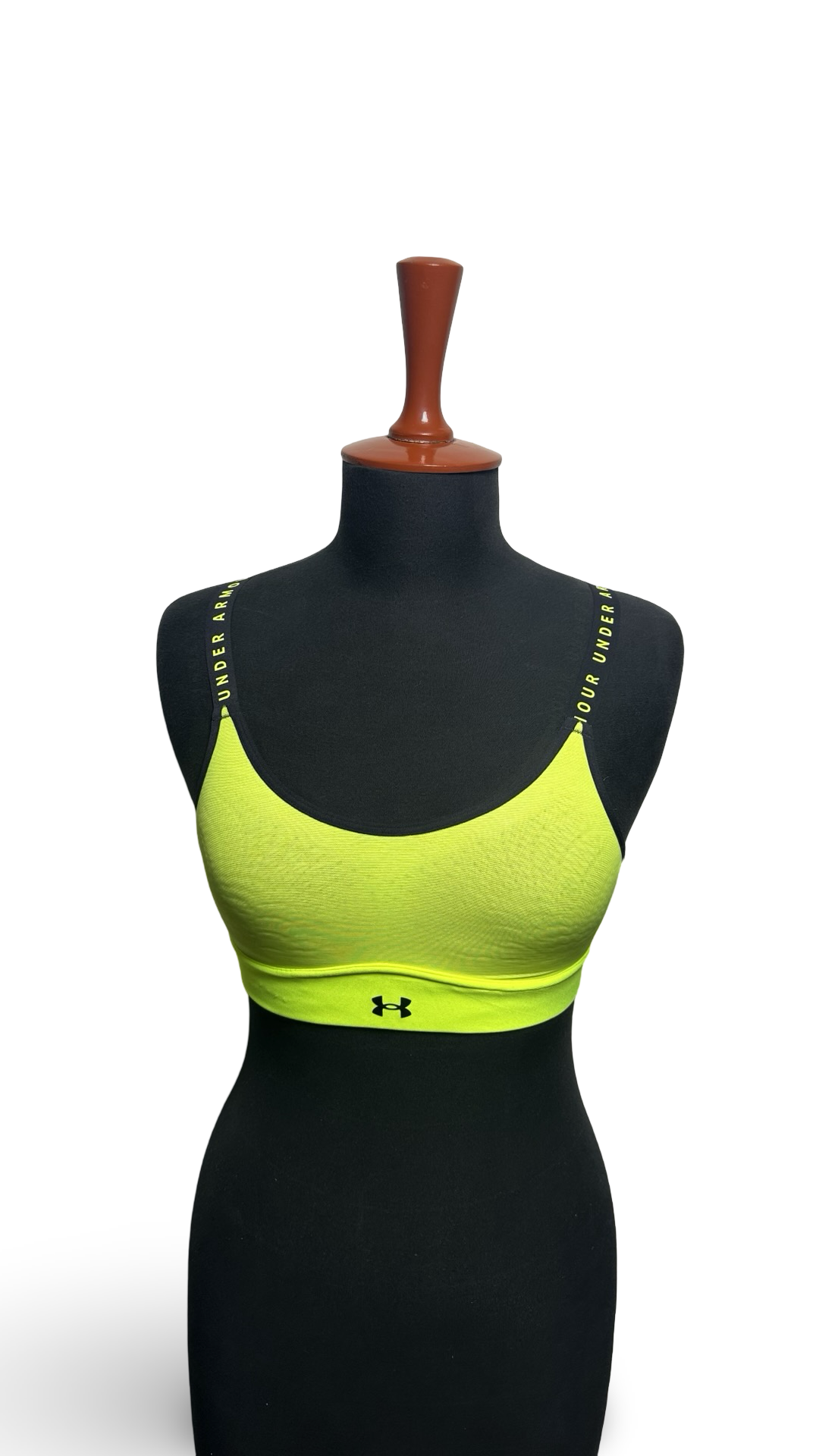 UNDER ARMOUR SPORTS BRA NEON GREEN