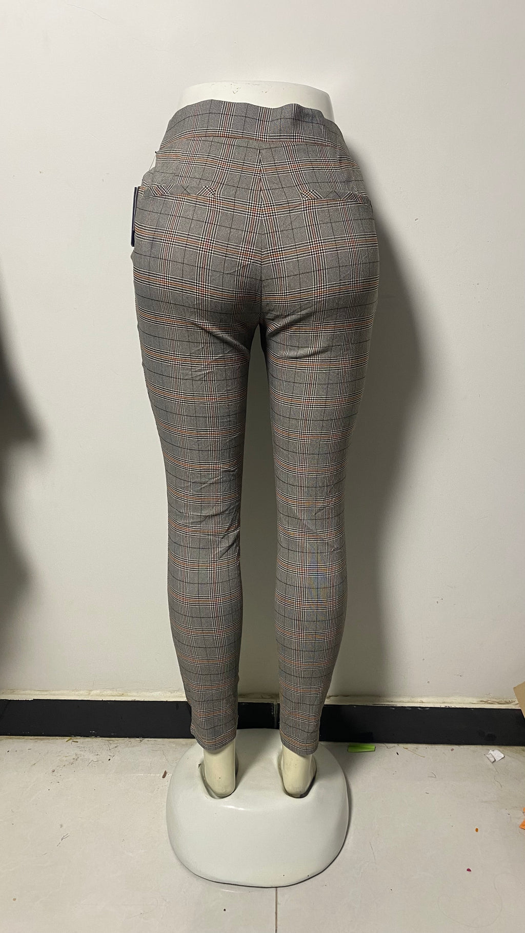 DKNY WOMENS CHECK PANT