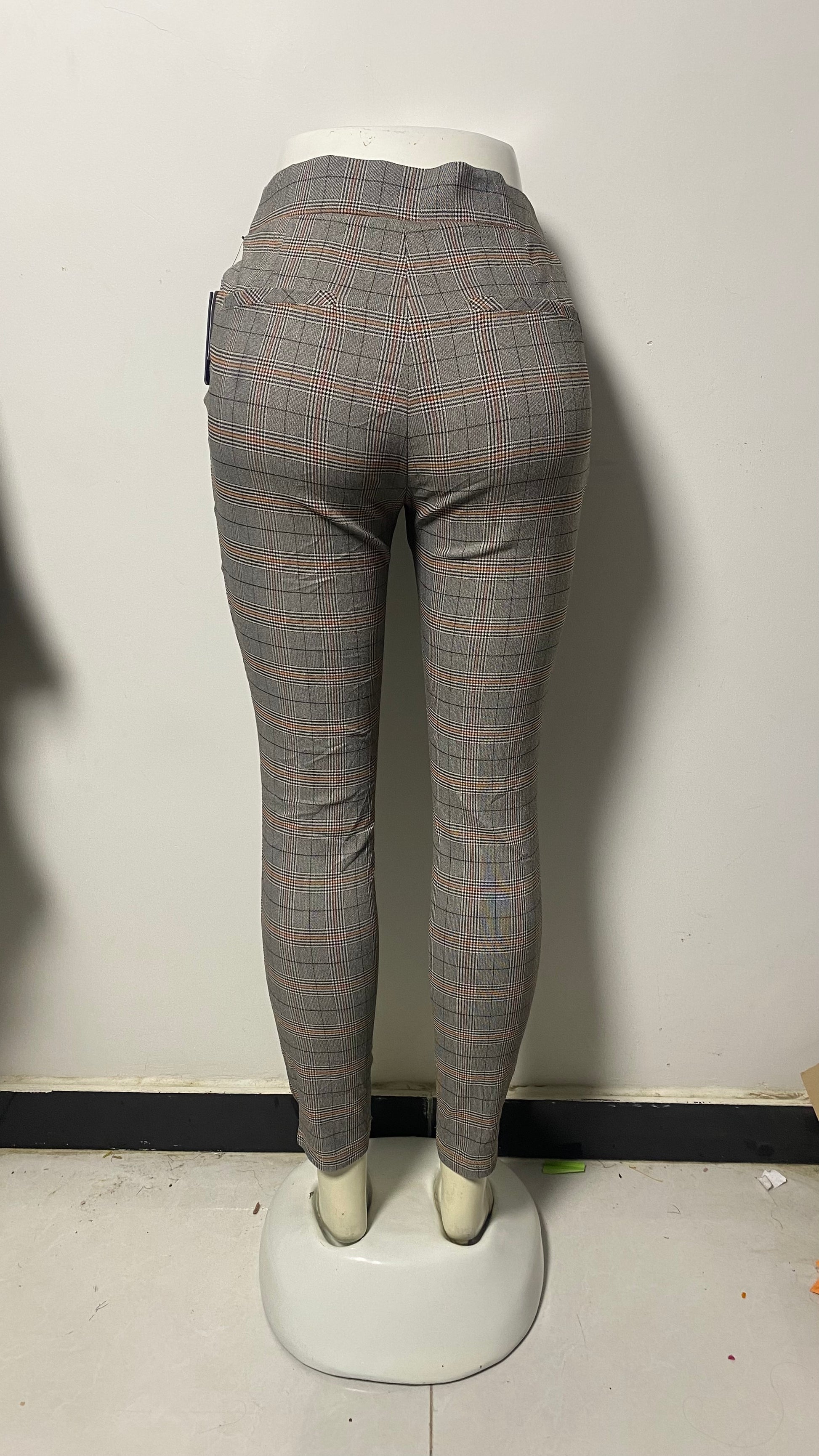DKNY WOMENS CHECK PANT
