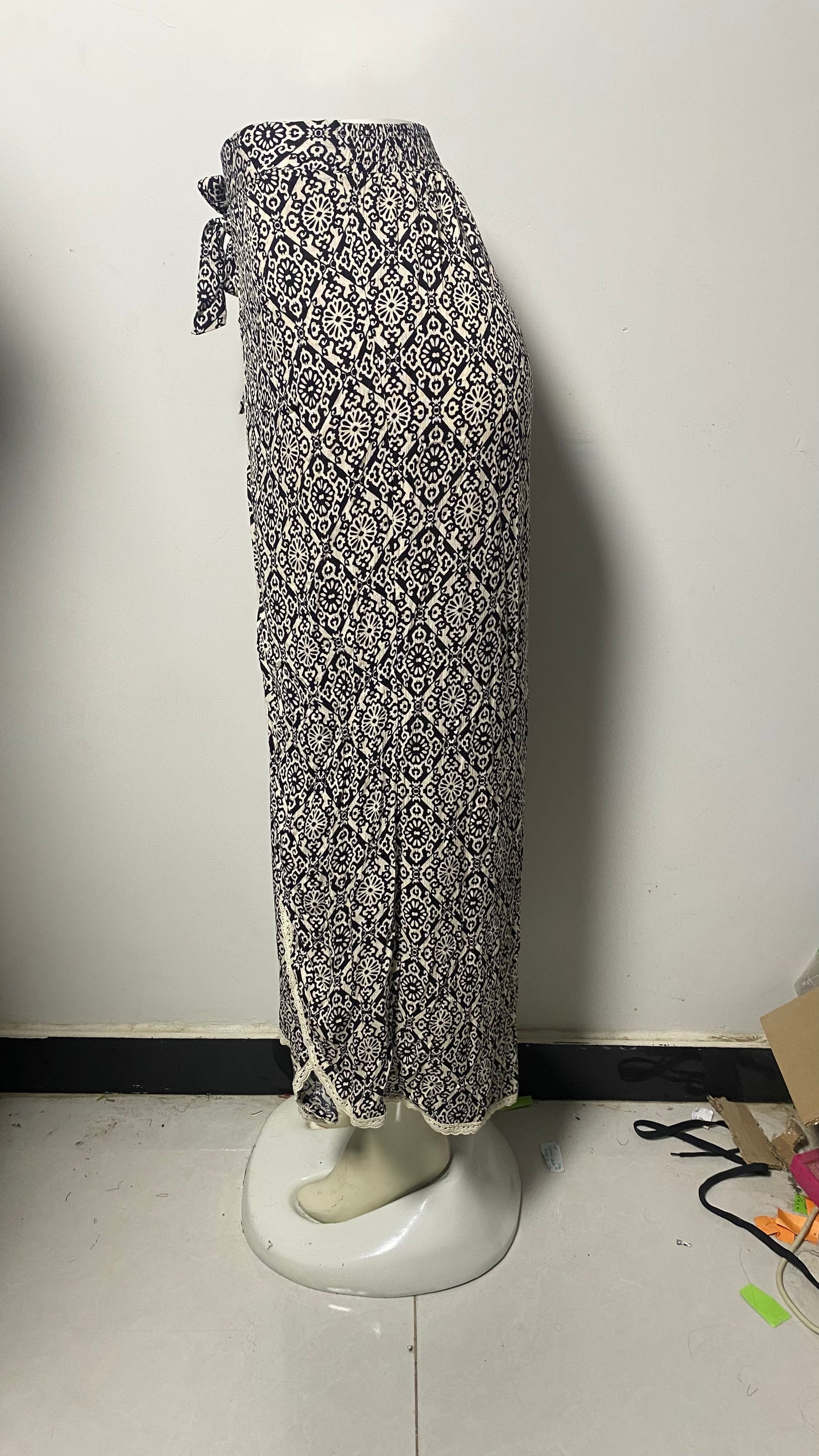 NO BOUNDARIES WOMENS WIDE LEG PLAZO