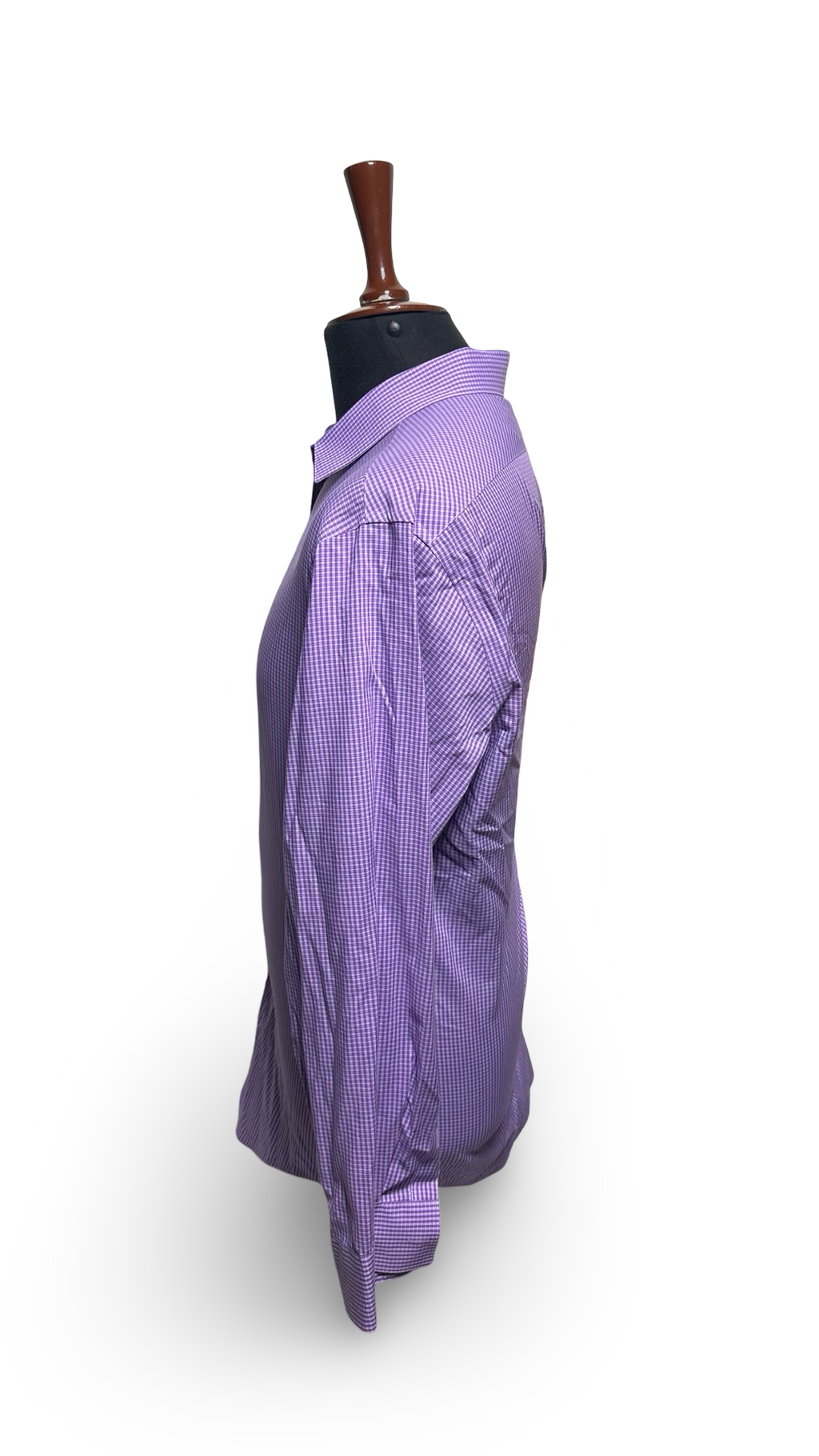 Calvin Klein Mens checkered Shirt light purple