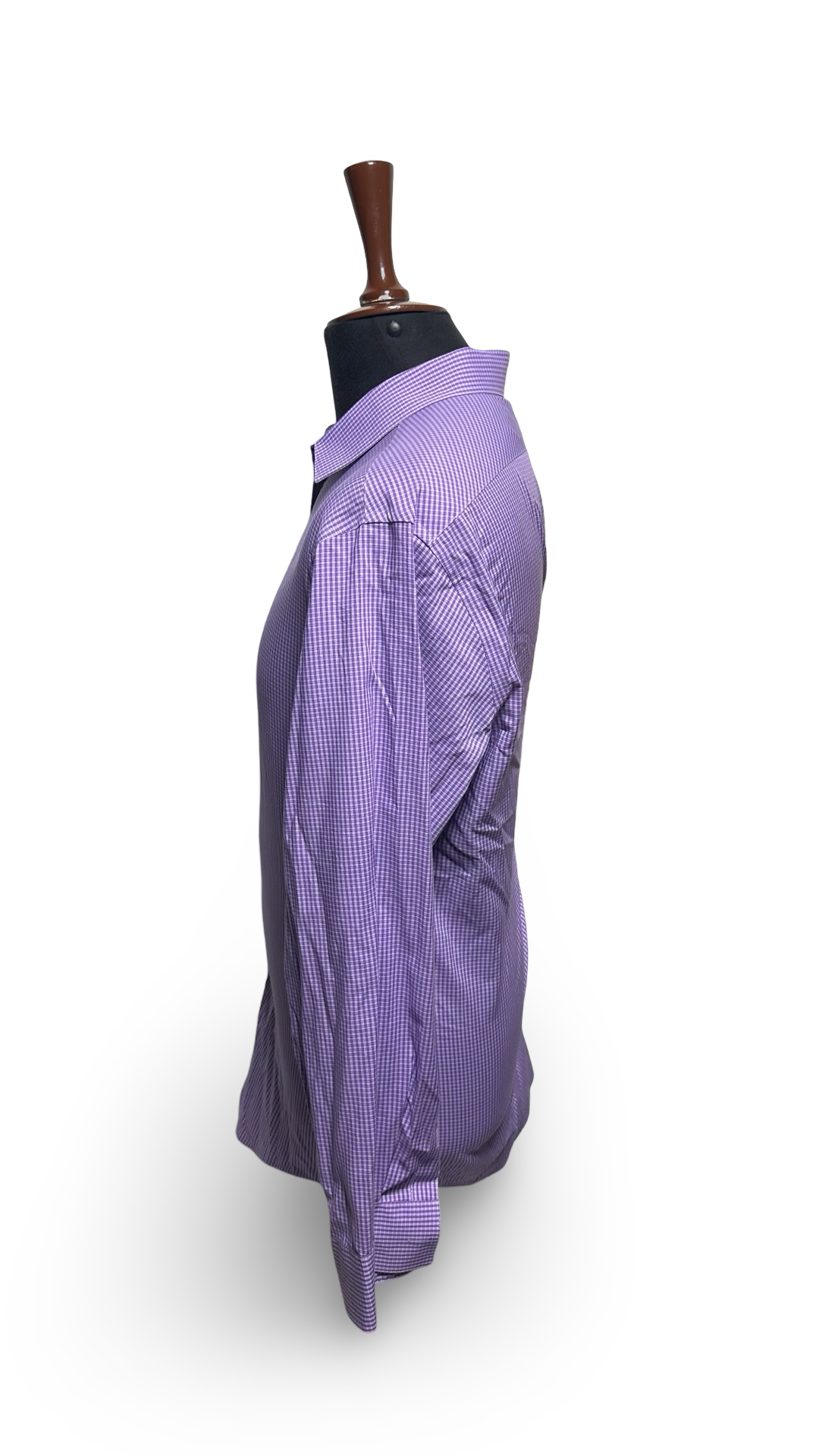 Calvin Klein Mens checkered Shirt light purple
