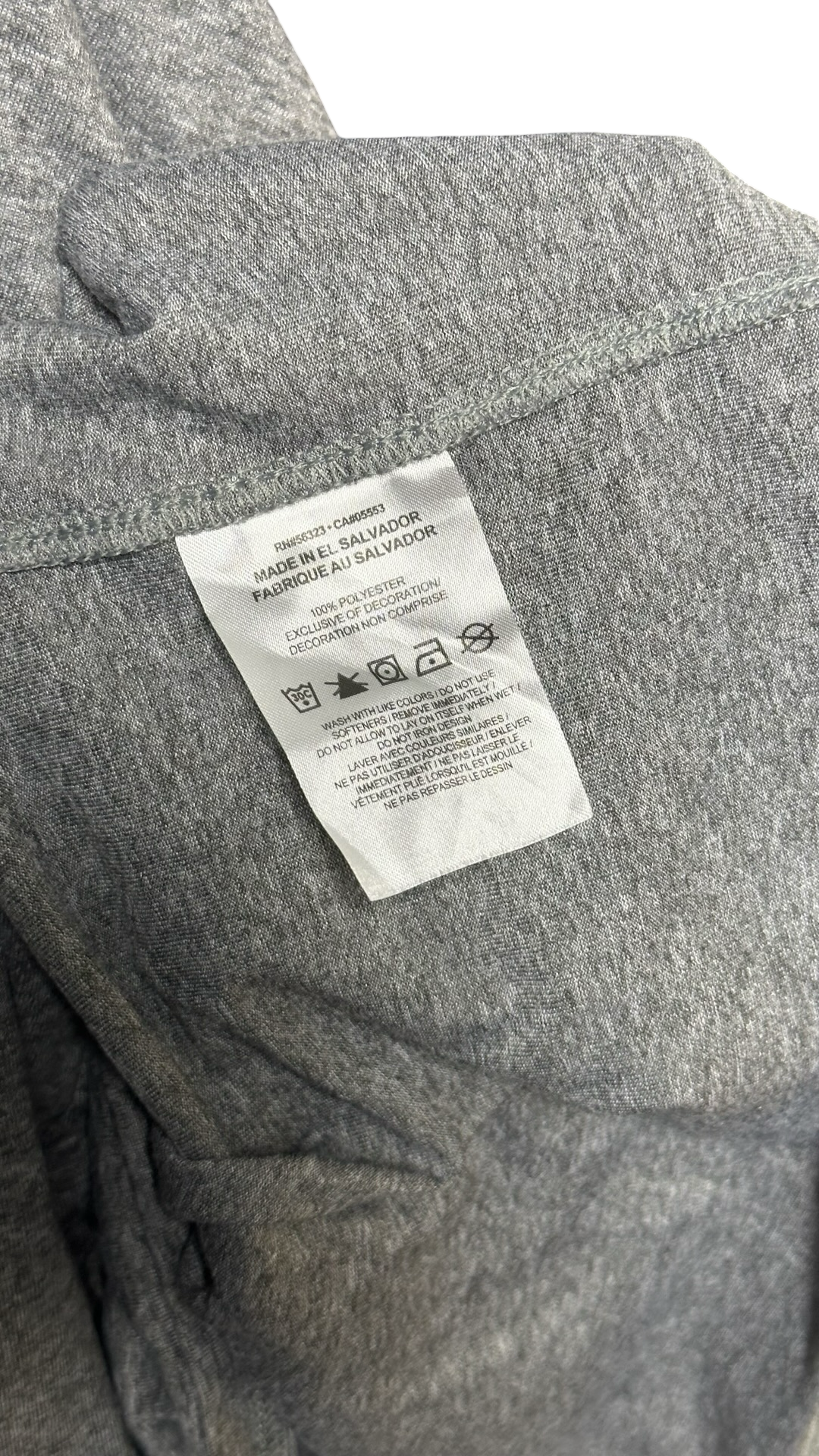 Nike Dri-Fit long sleeve Active Wear shirt for men Grey
