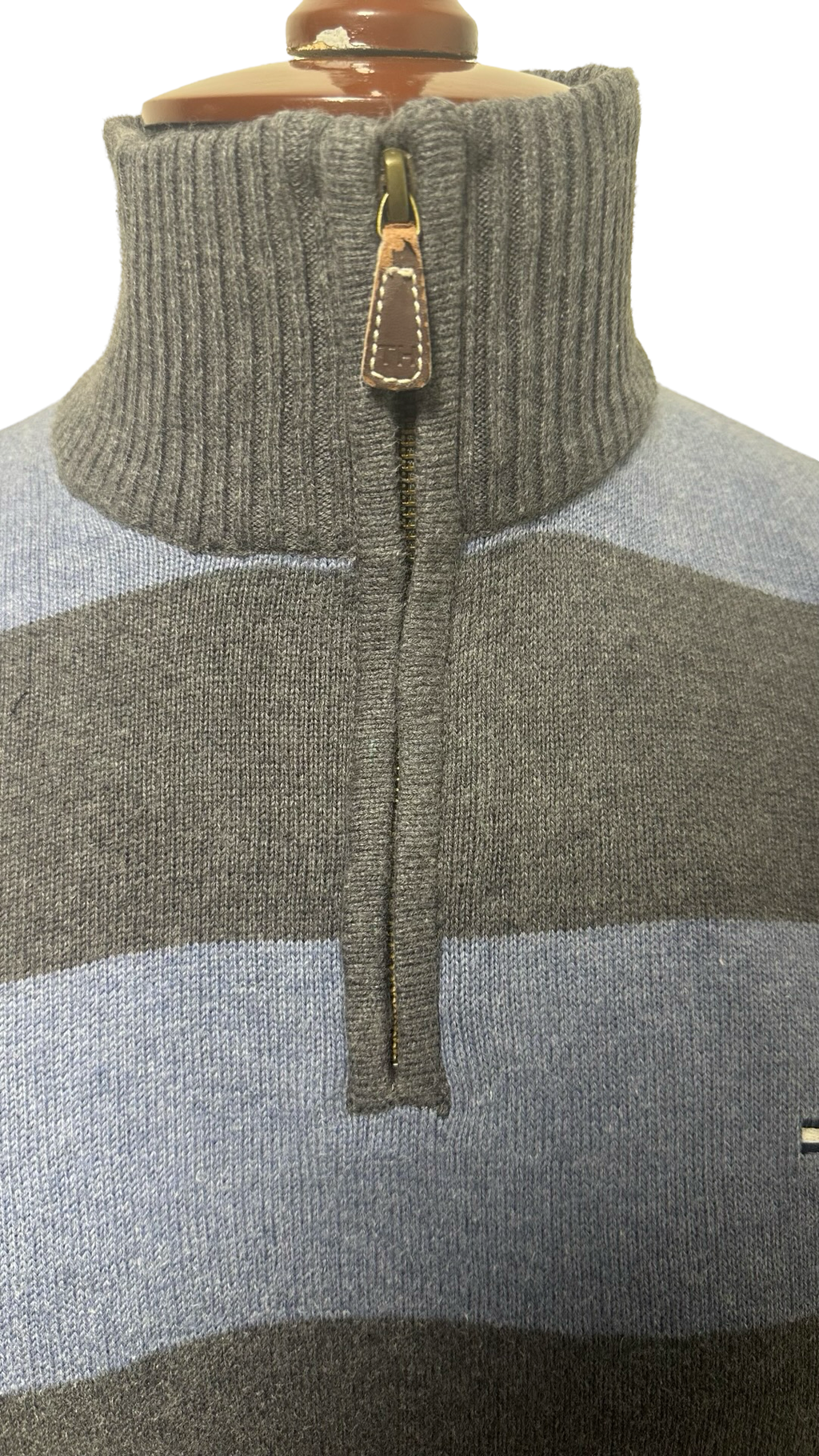 VINTAGE TOMMY HILFIGER MENS 1/4 ZIP