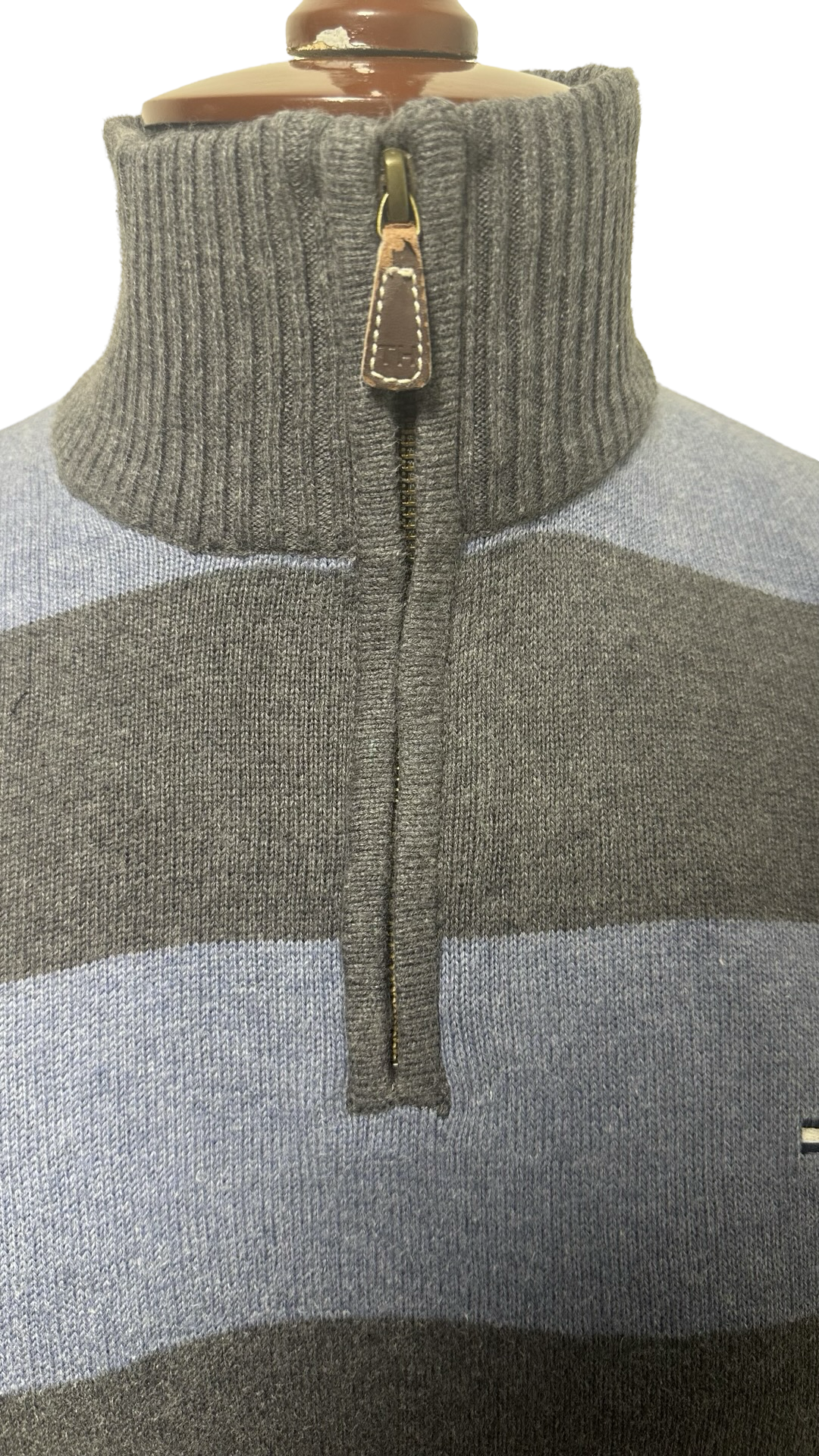 VINTAGE TOMMY HILFIGER MENS 1/4 ZIP